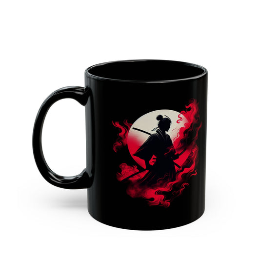 Samurai Black Mug - Eyrian