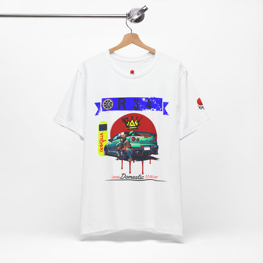 Street Art Racing Tee - Unisex Short Sleeve T-Shirt - Eyrian