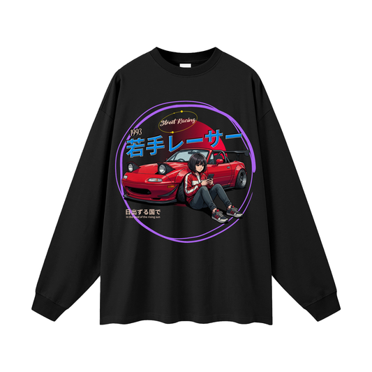 longsleeve,tobibrand,mazda,miata,jdm,japanese,anime,gift,unisex,cars