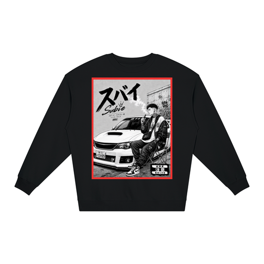 subie,subaru,japanese,anime,car,wrx,jdm,tobibrand,sweatshirt,gift,clothing