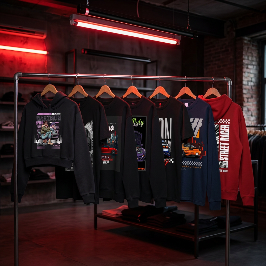 Hoodie and Shirts