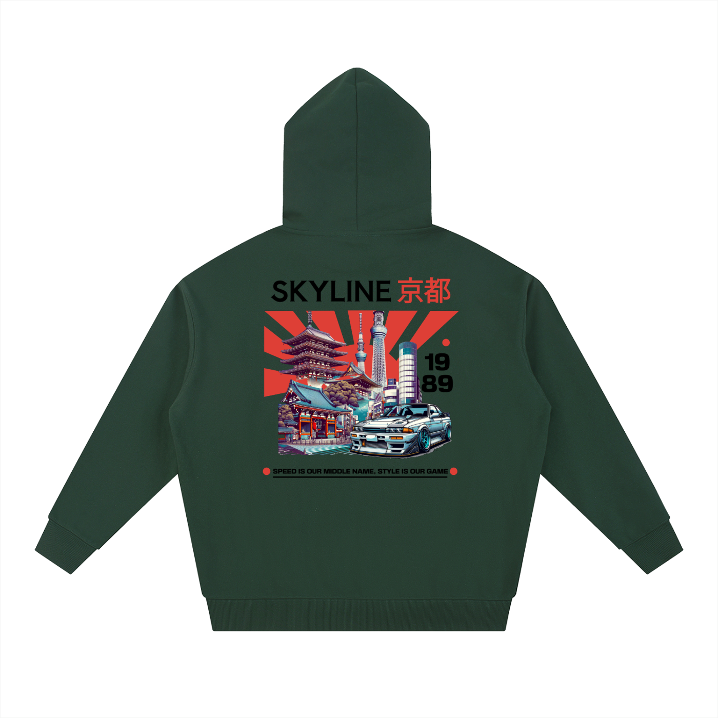 TobiBrand,Japanese,JDM,Skyline R32,Hoodie,Car Culture,Gift for him,Gift for her,GTR