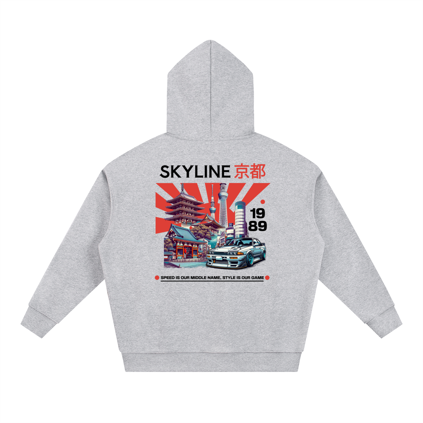 TobiBrand,Japanese,JDM,Skyline R32,Hoodie,Car Culture,Gift for him,Gift for her,GTR