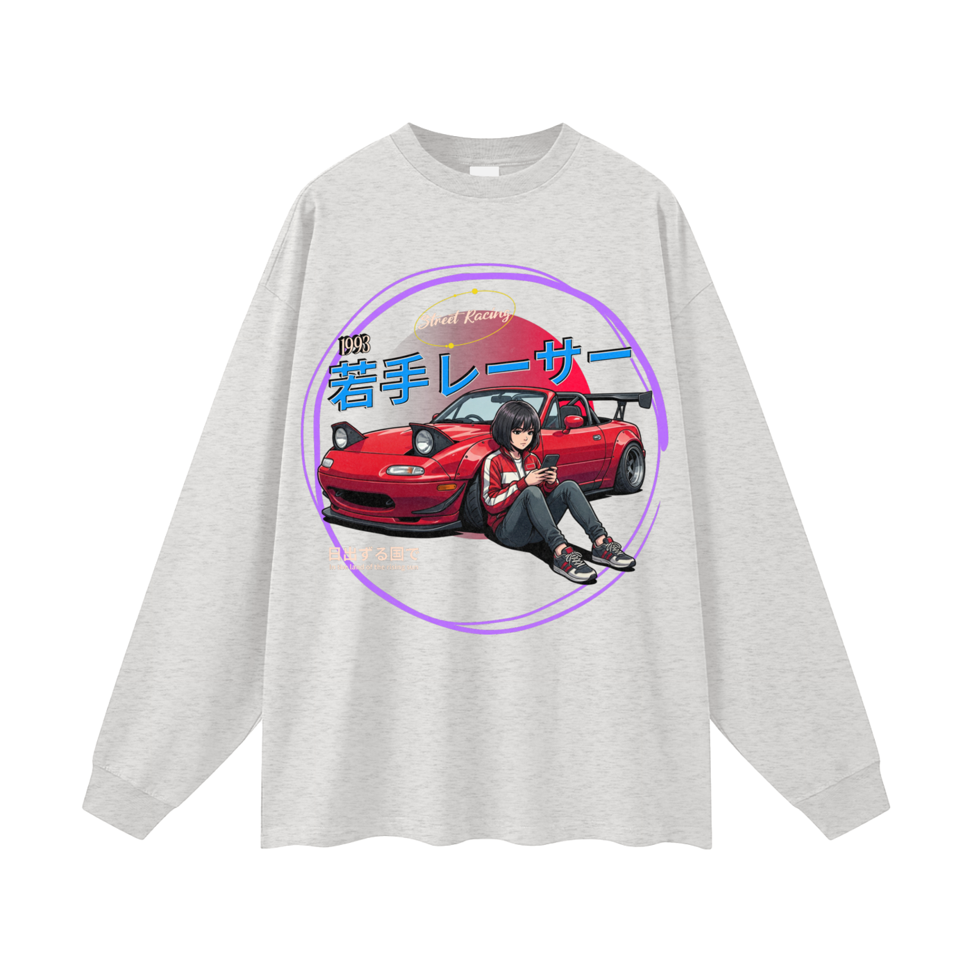 longsleeve,tobibrand,mazda,miata,jdm,japanese,anime,gift,unisex,cars