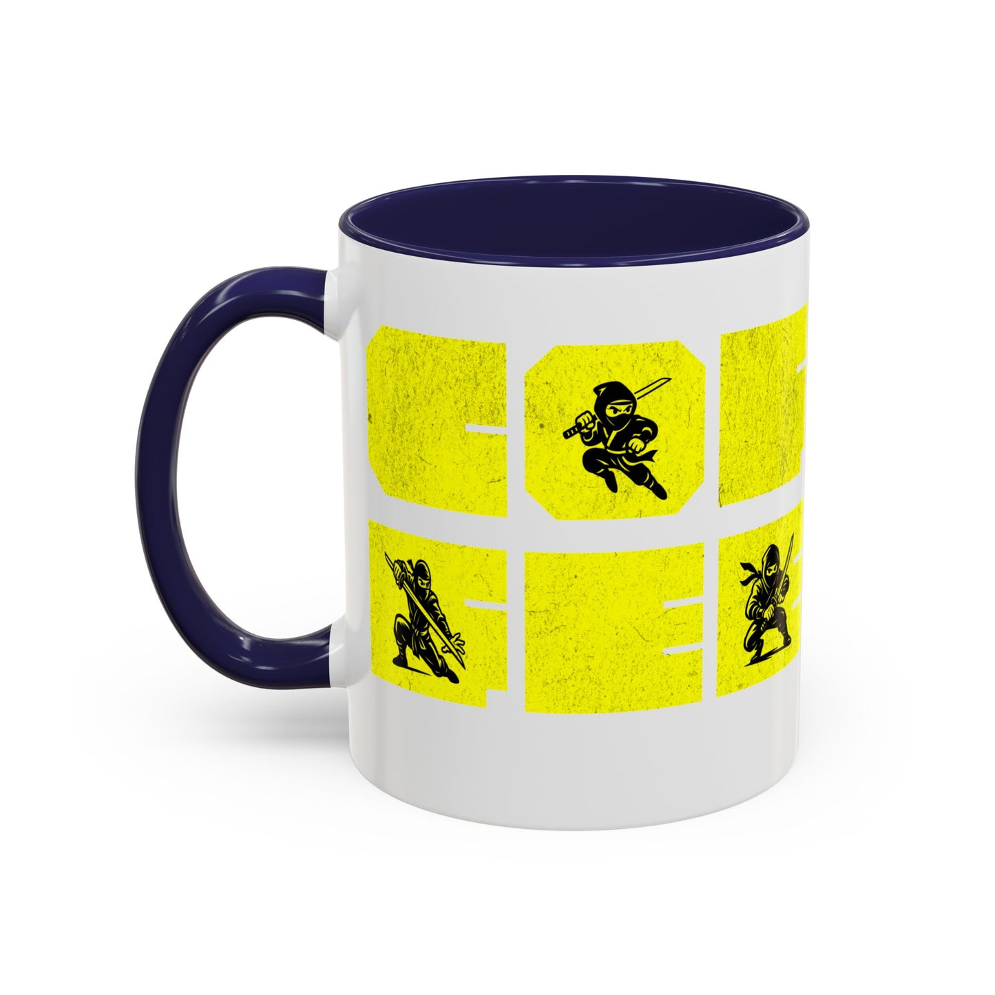 Coffee Mug - Ninja Action 11 & 15oz Cups for Fans - Eyrian