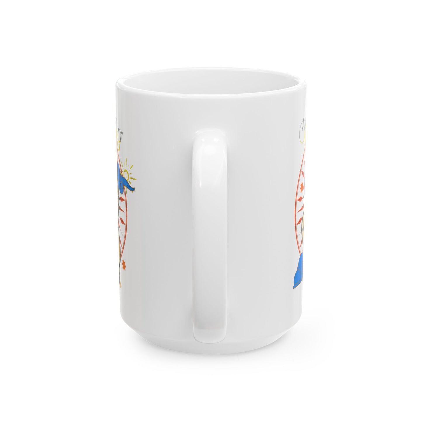 Ceramic Mug - Good Morning Cat Coffee Cup (11oz/15oz) - Eyrian