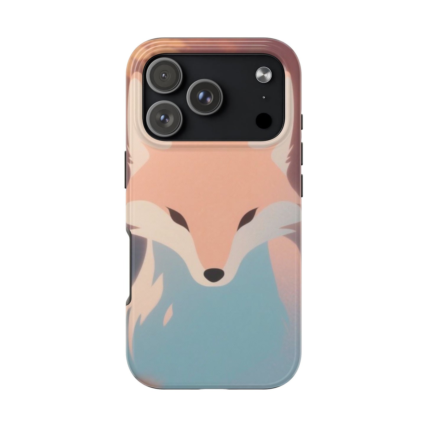 Fox Spirit Tough Phone Case — Cute Pastel Fox Protective Phone Cover - Eyrian