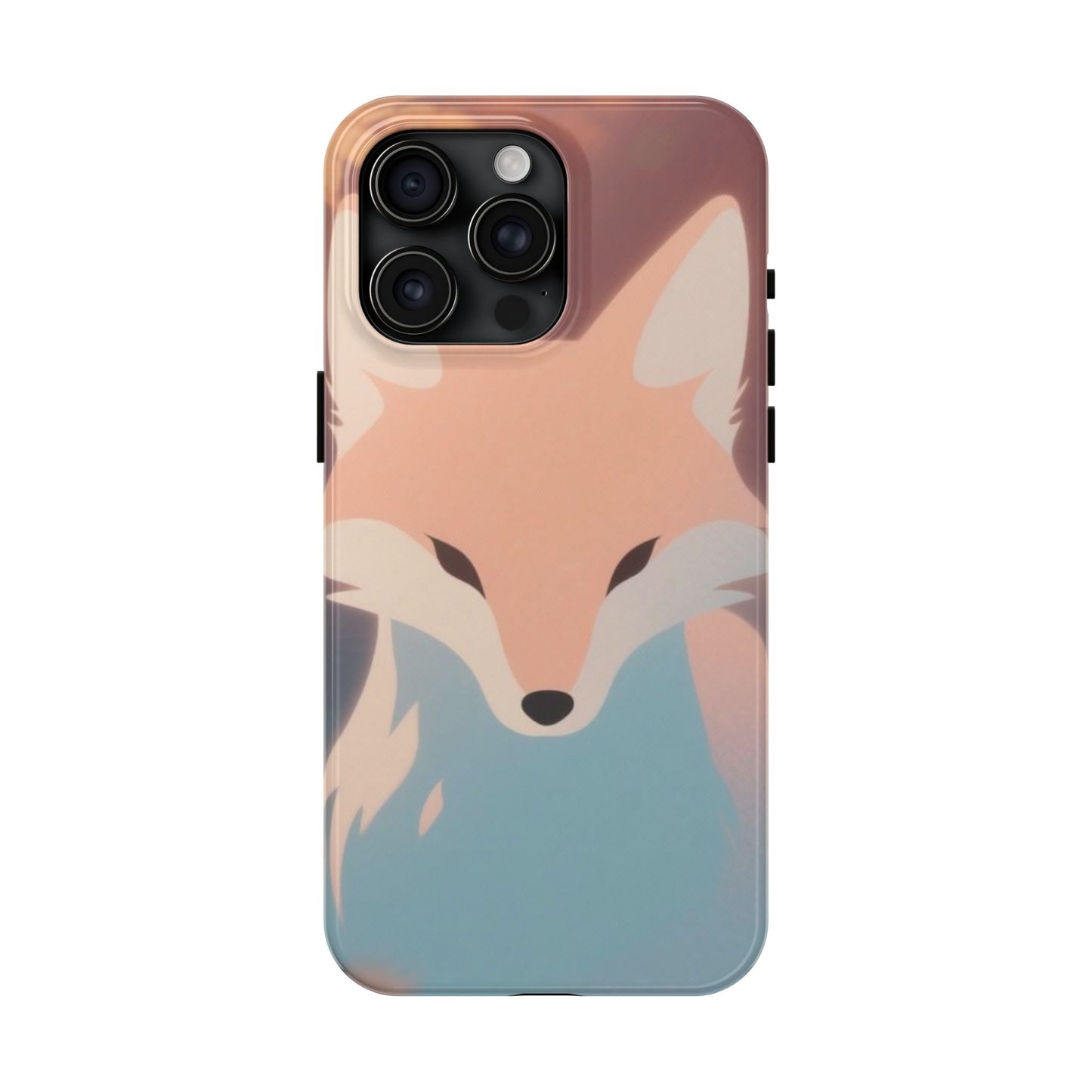 Fox Spirit Tough Phone Case — Cute Pastel Fox Protective Phone Cover - Eyrian