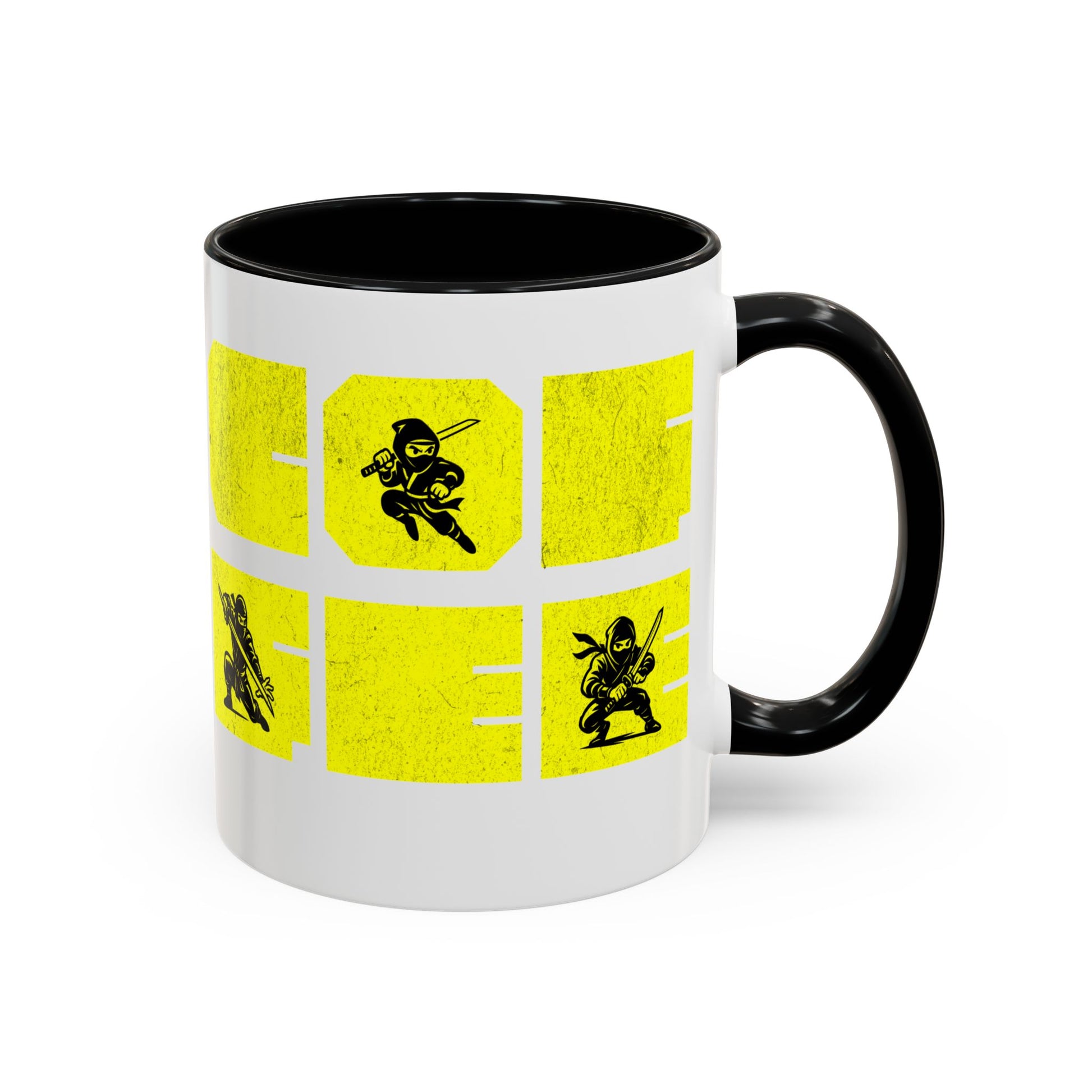 Coffee Mug - Ninja Action 11 & 15oz Cups for Fans - Eyrian