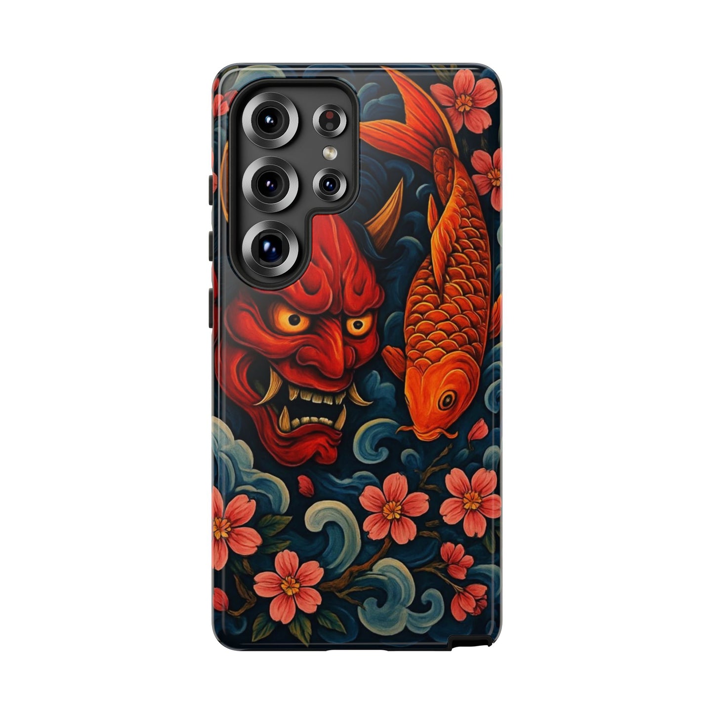 Koi & Oni Tough Phone Case — Protective Phone Cover - Eyrian