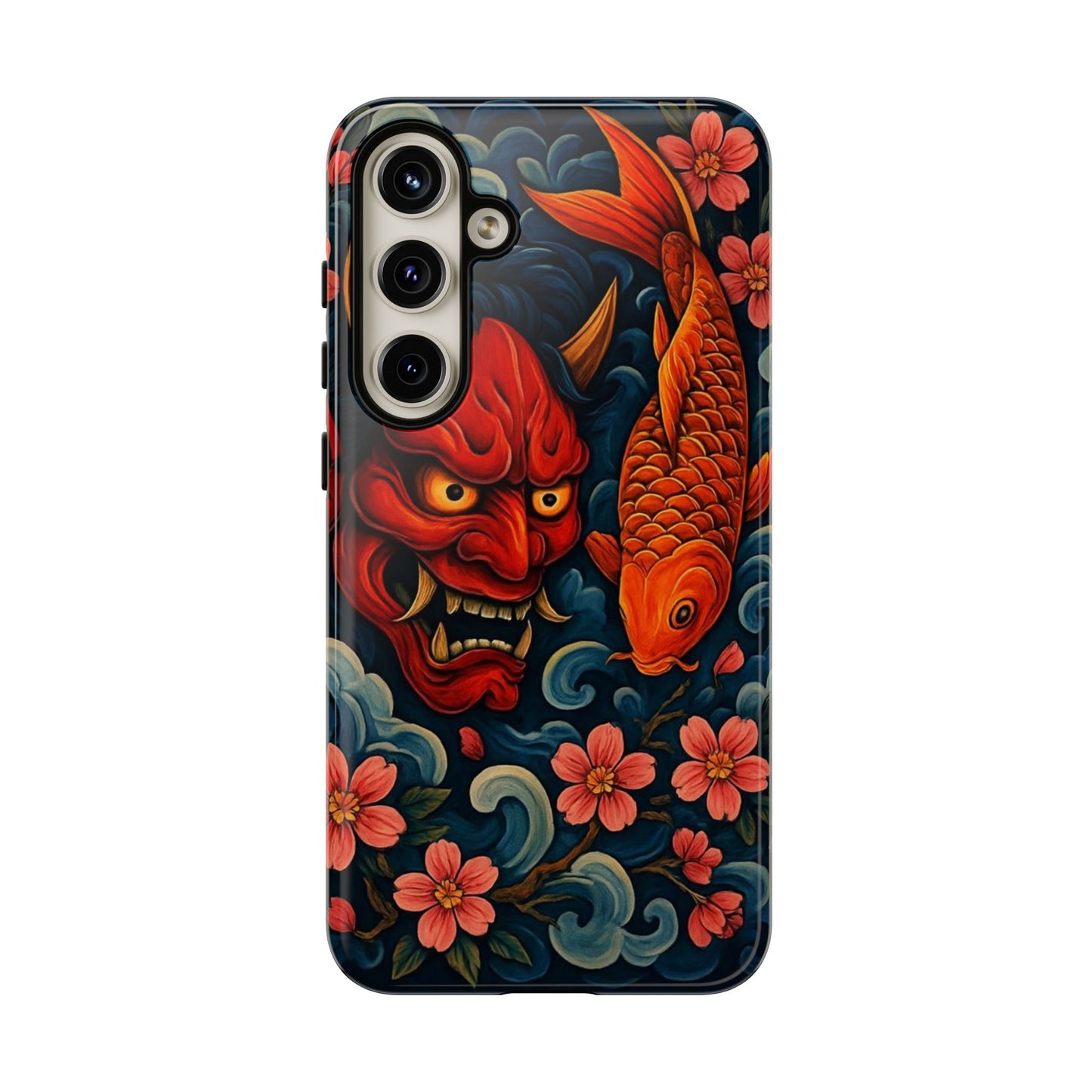 Koi & Oni Tough Phone Case — Protective Phone Cover - Eyrian