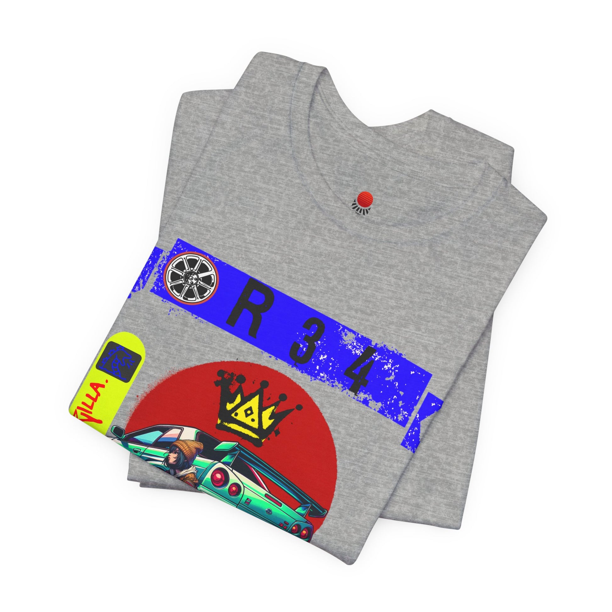 Street Art Racing Tee - Unisex Short Sleeve T-Shirt - Eyrian