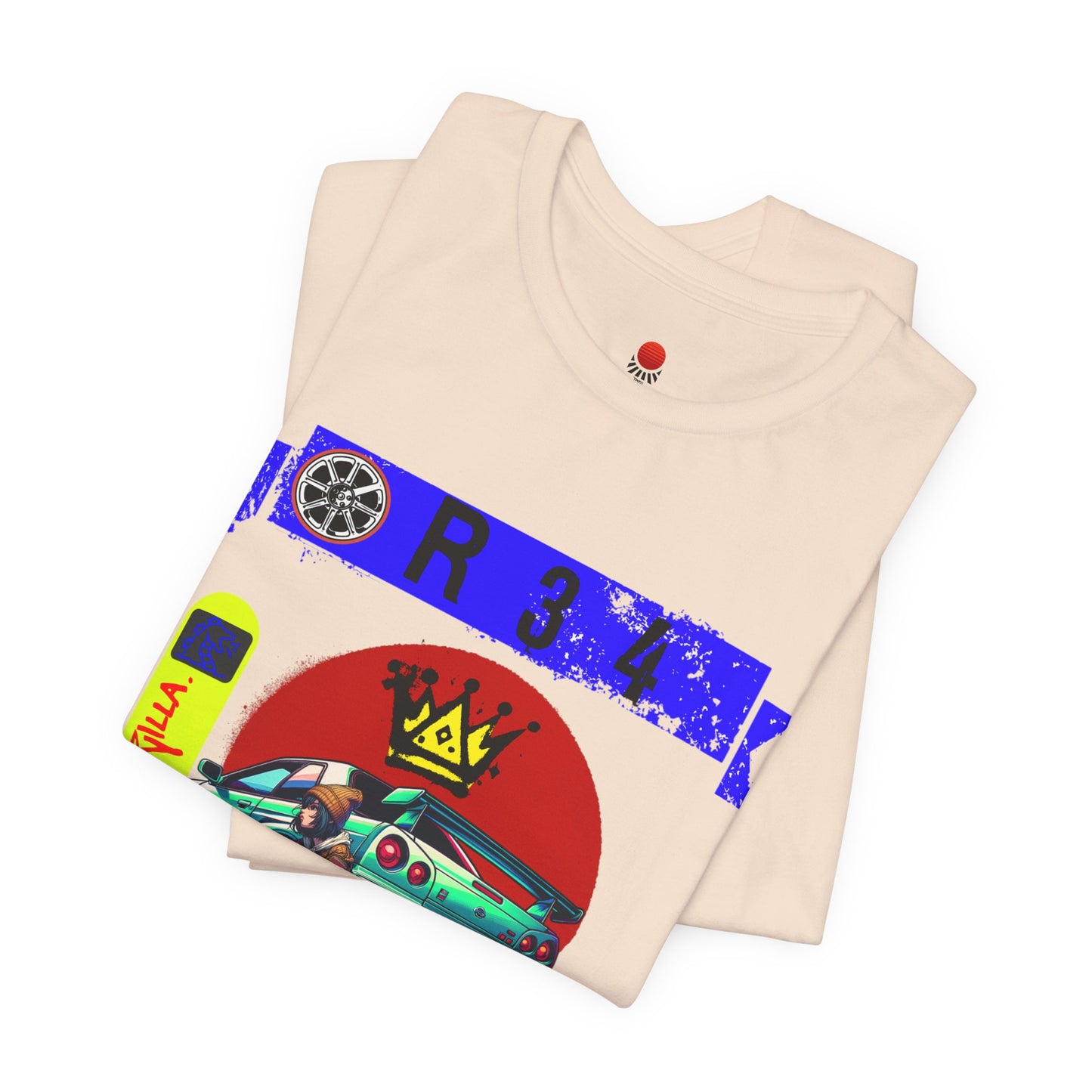 Street Art Racing Tee - Unisex Short Sleeve T-Shirt - Eyrian