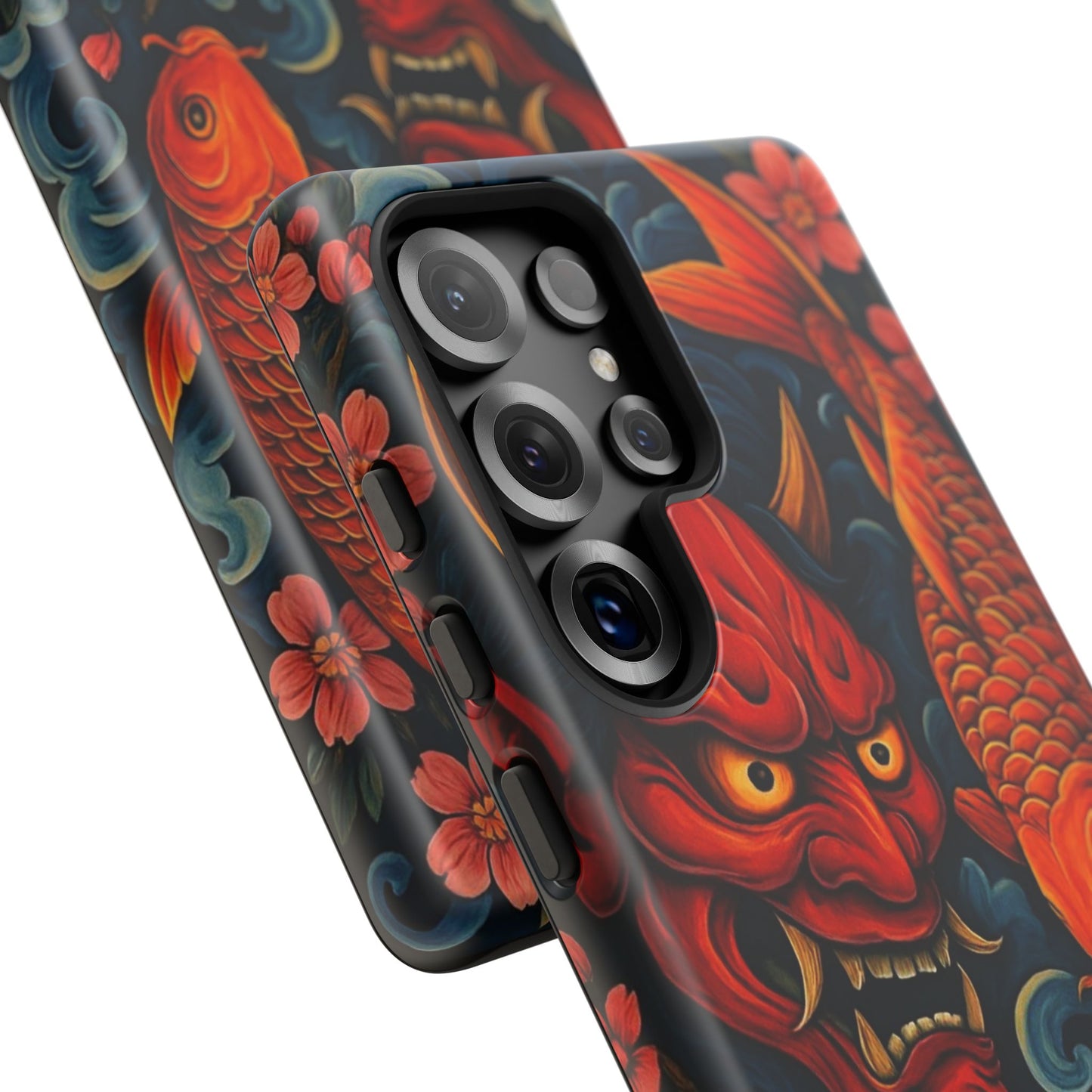 Koi & Oni Tough Phone Case — Protective Phone Cover - Eyrian