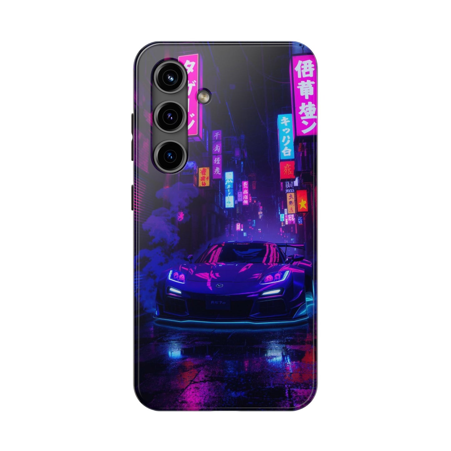 Cyberpunk Sports Car - Tough Phone Case - TobiBrand