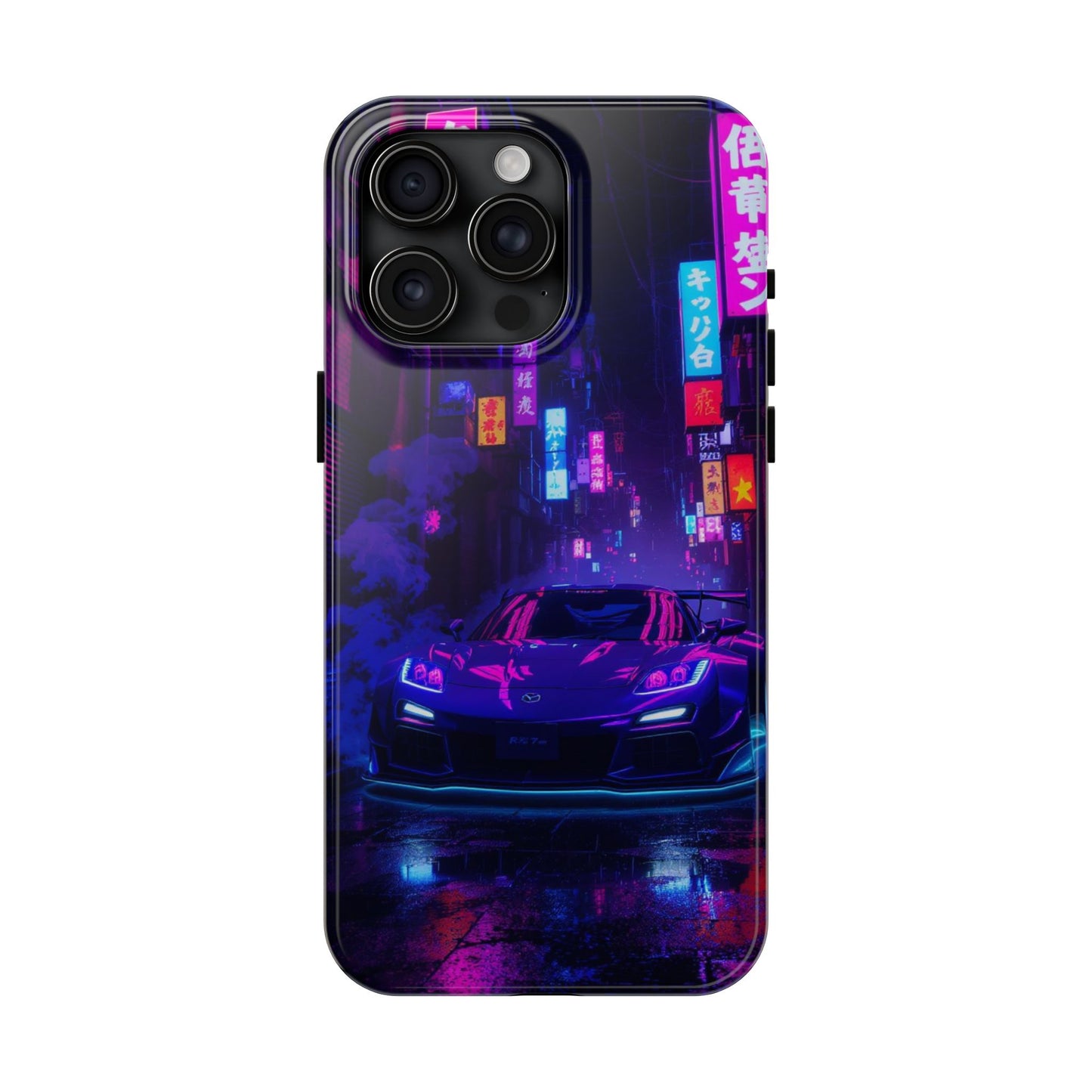 Cyberpunk Sports Car - Tough Phone Case - TobiBrand