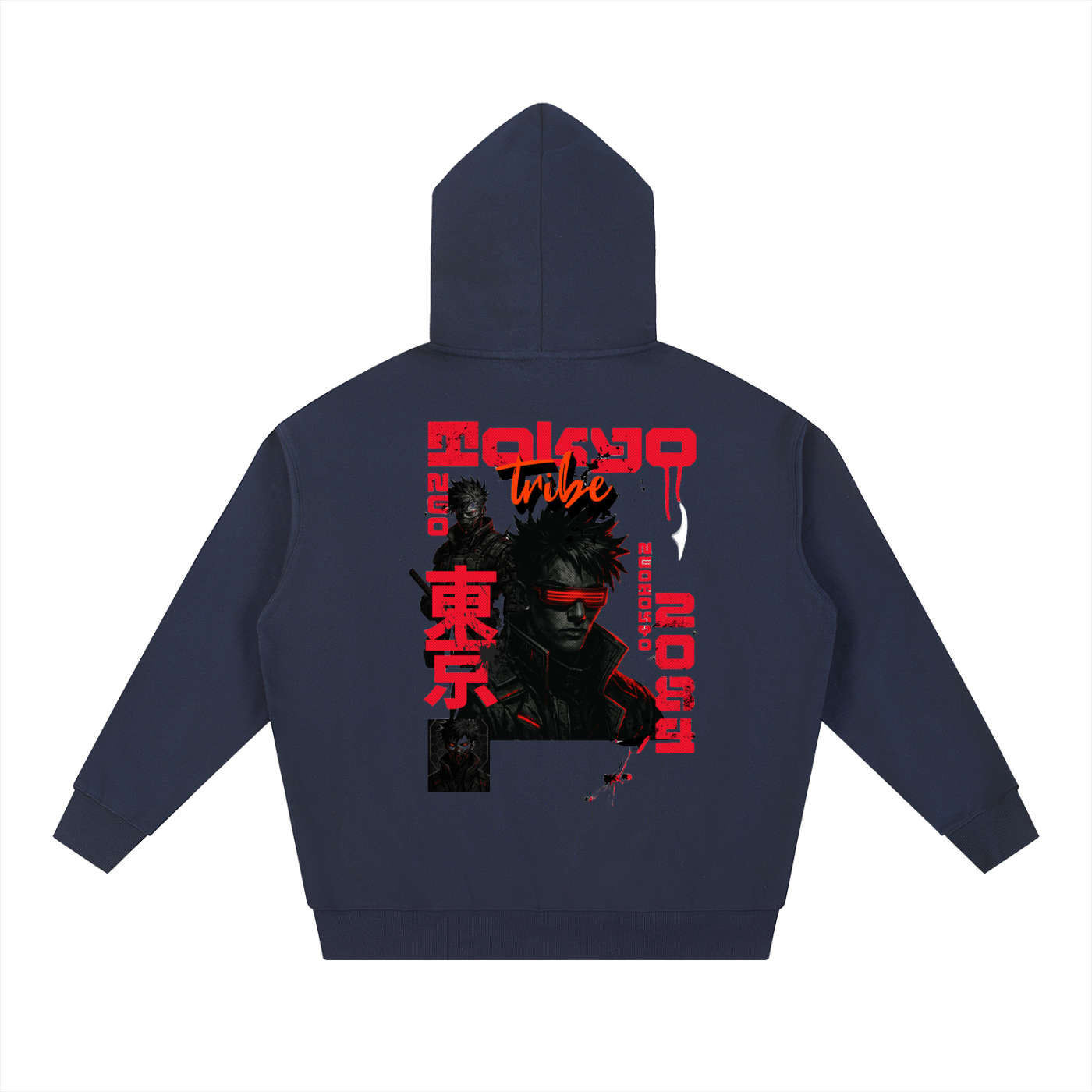 Hoodie,Japanese,neo Japan,Cyberpunk,Anime,Tobi,Clothing