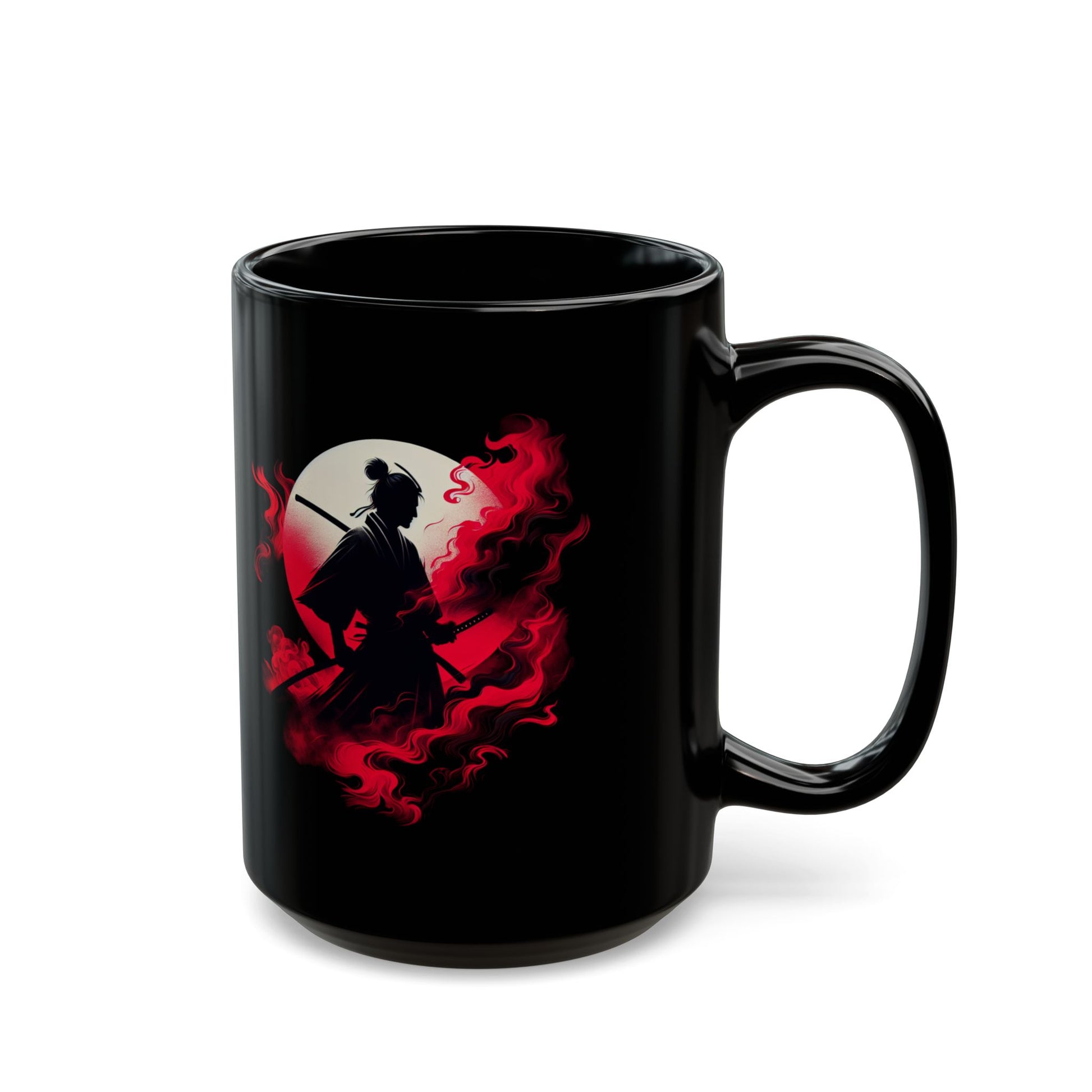 Samurai Black Mug - Eyrian