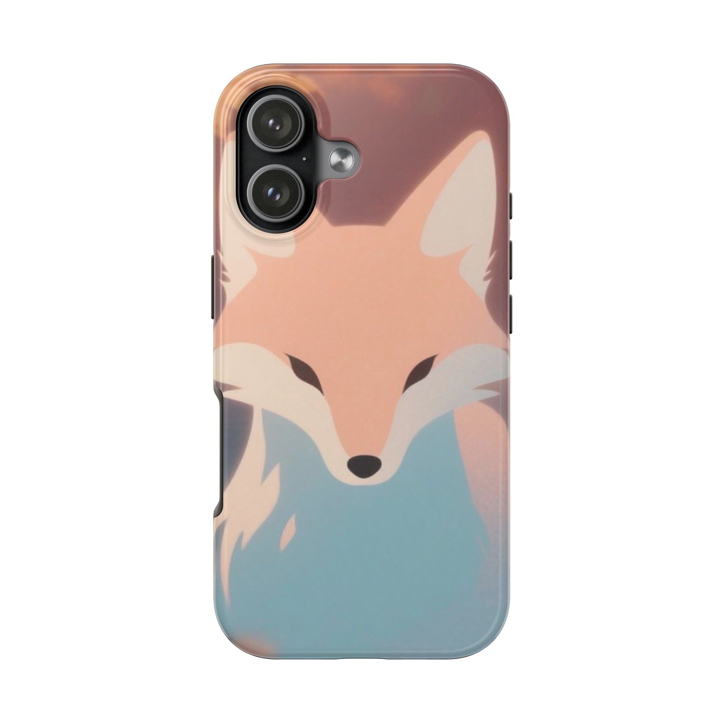 Fox Spirit Tough Phone Case — Cute Pastel Fox Protective Phone Cover - Eyrian