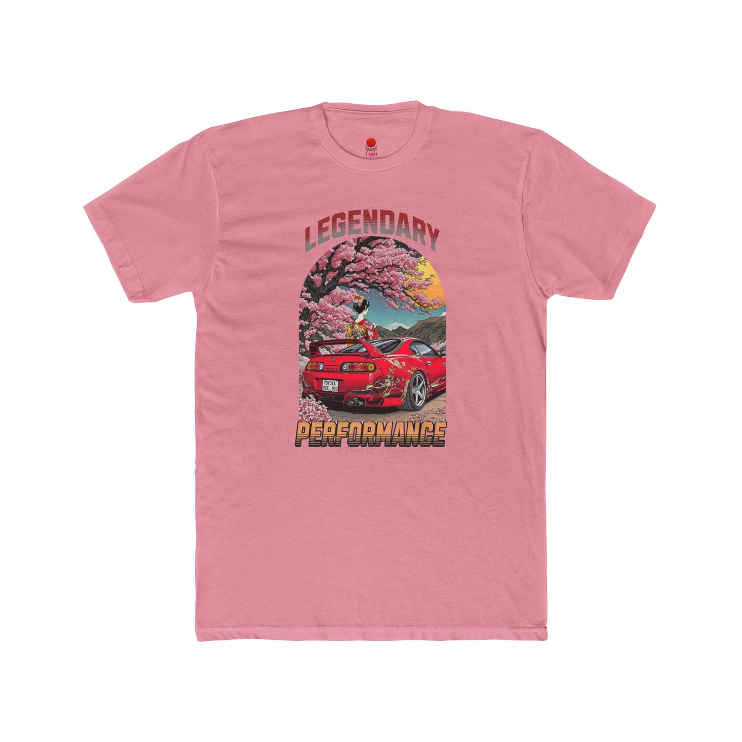 Legendary Performance Tee — Retro Sports Car Graphic T-Shirt - TobiBrand