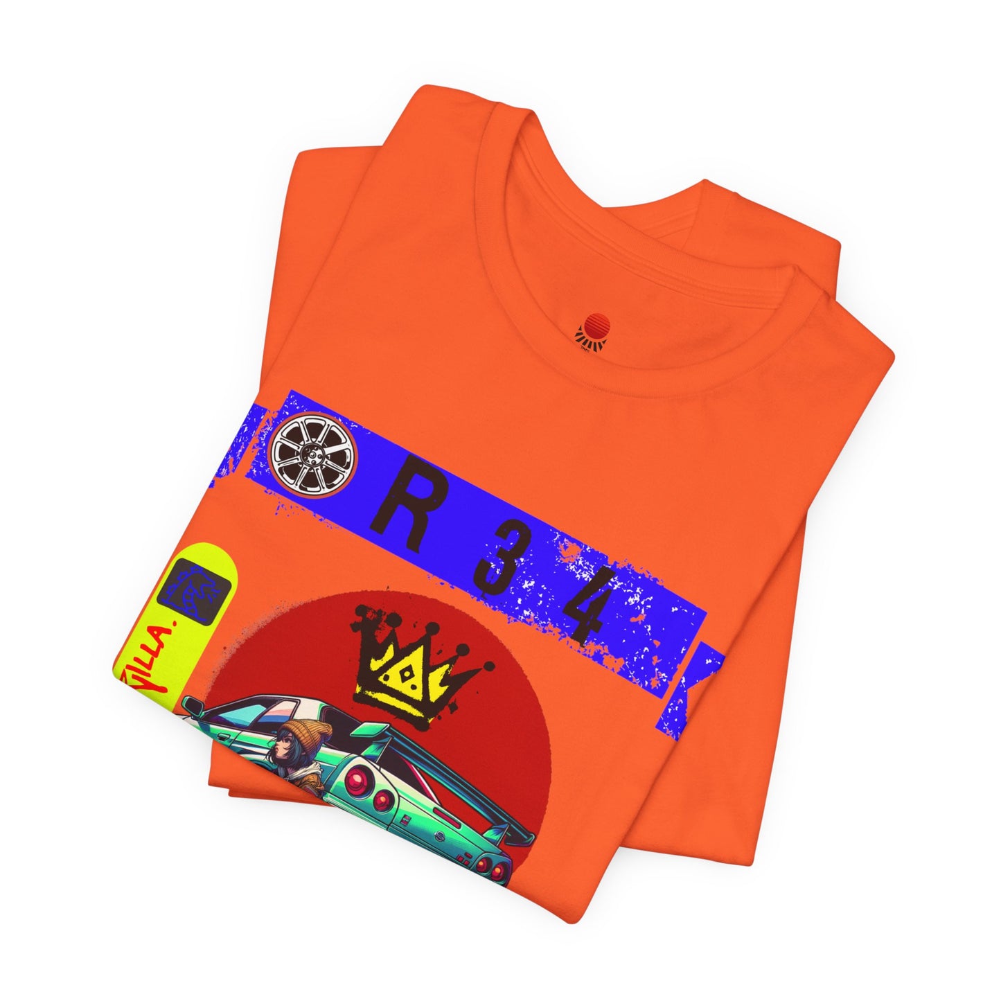Street Art Racing Tee - Unisex Short Sleeve T-Shirt - Eyrian