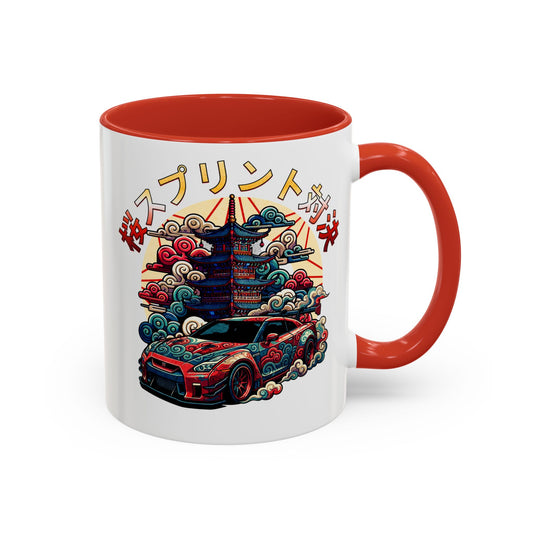 Japanese Drift Car Coffee Mug — JDM GTR Design (11/15oz) - TobiBrand