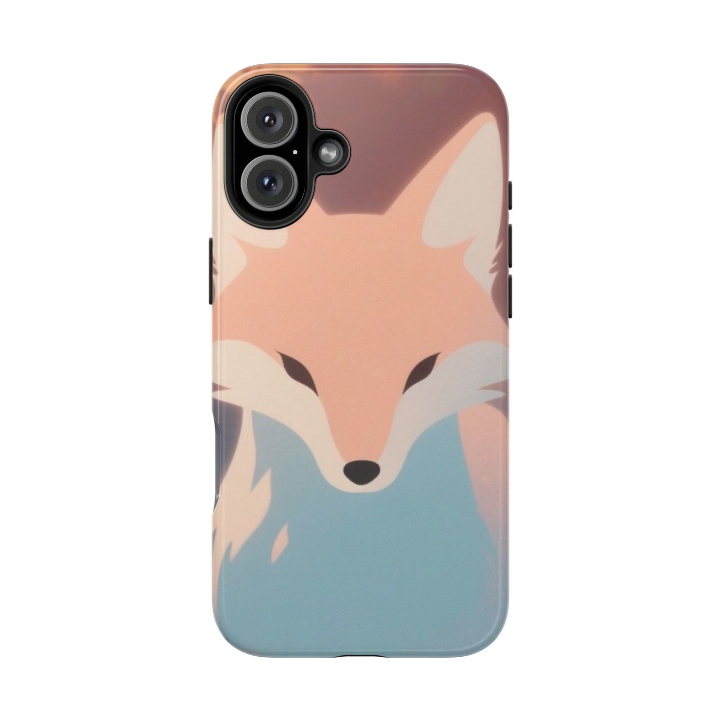 Fox Spirit Tough Phone Case — Cute Pastel Fox Protective Phone Cover - Eyrian