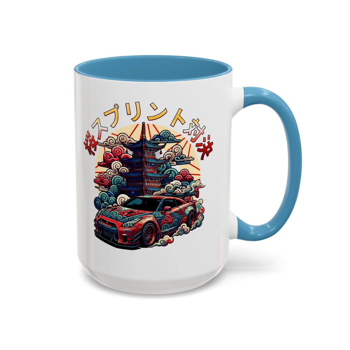 Japanese Drift Car Coffee Mug — JDM GTR Design (11/15oz)