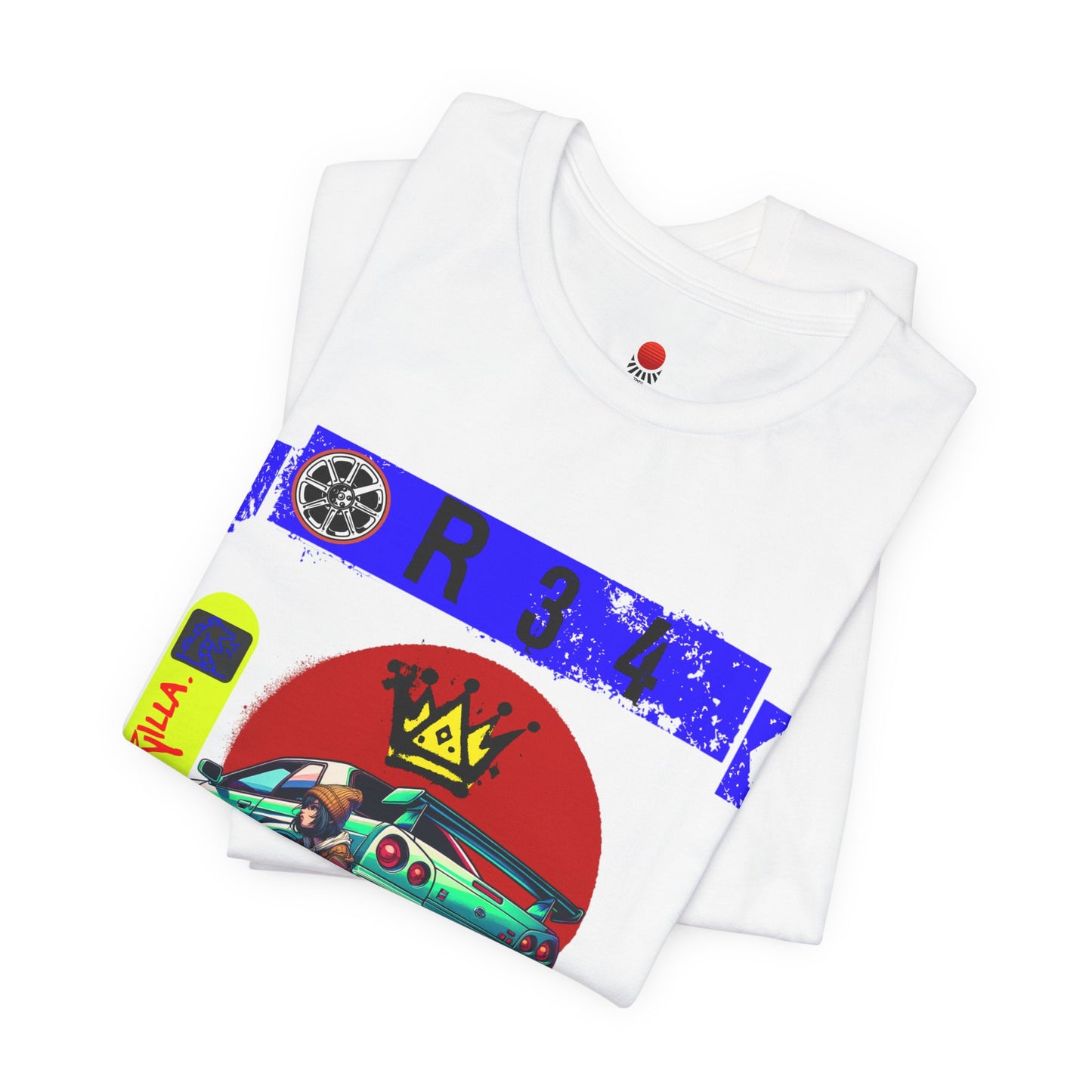 Street Art Racing Tee - Unisex Short Sleeve T-Shirt - Eyrian