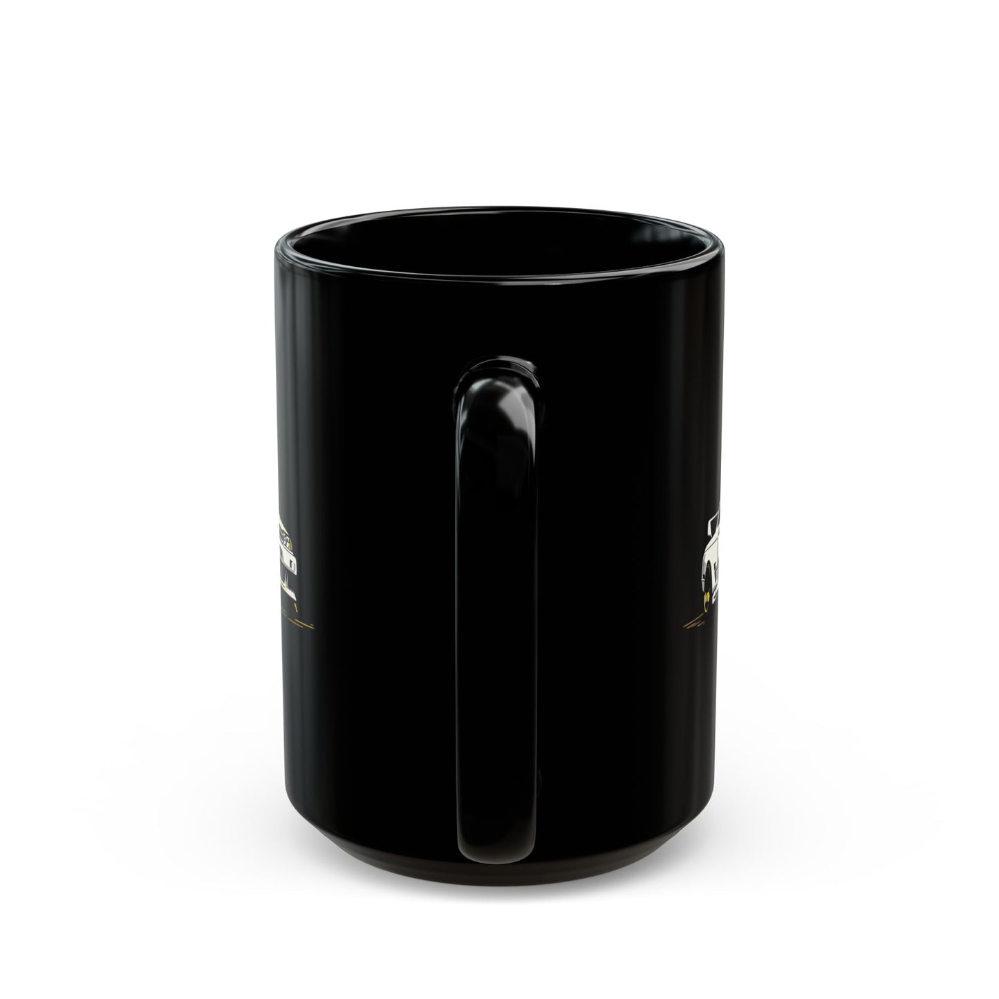 Skyline R32 Coffee Mug — Classic JDM Sports Car Black Ceramic Mug - TobiBrand