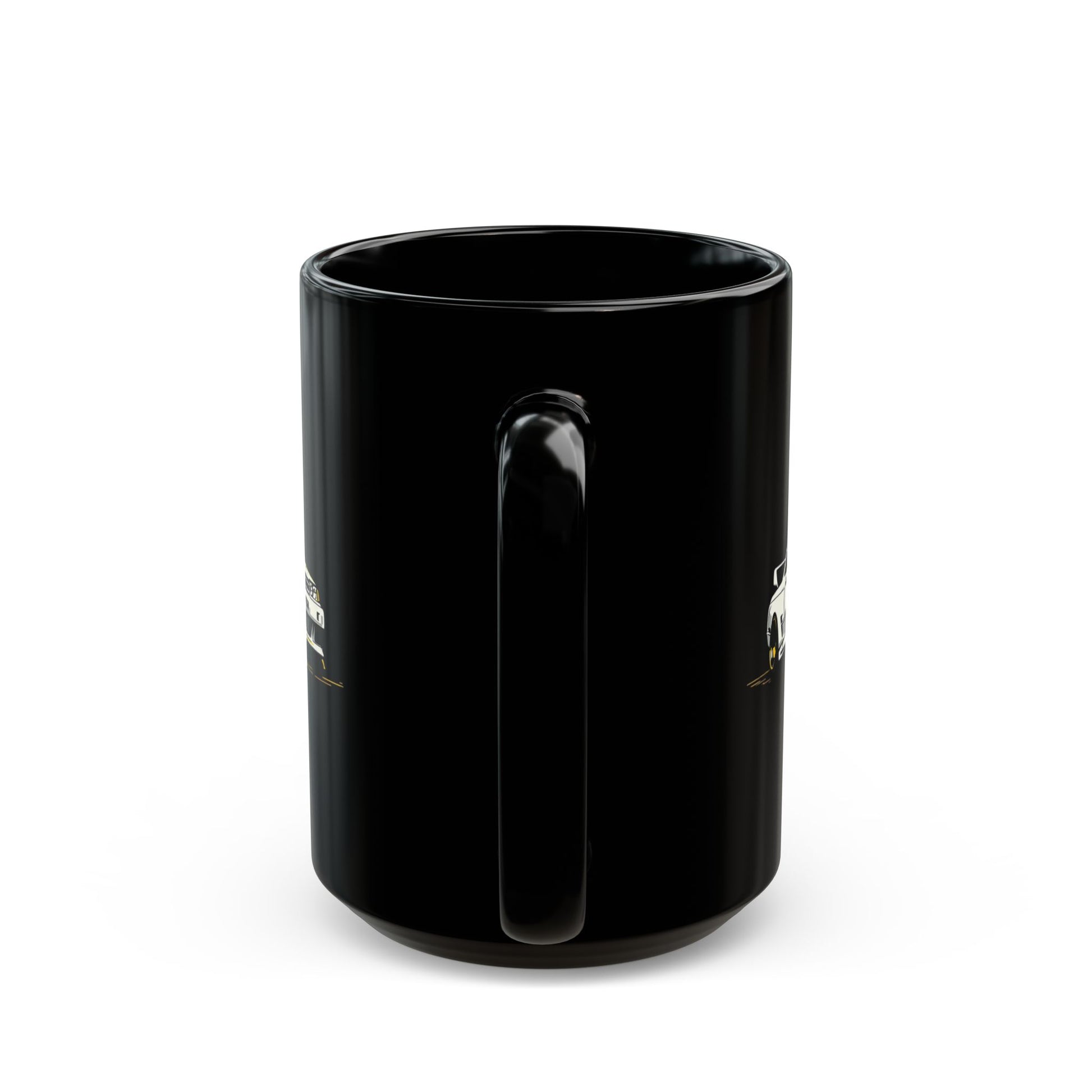Skyline R32 Coffee Mug — Classic JDM Sports Car Black Ceramic Mug - TobiBrand