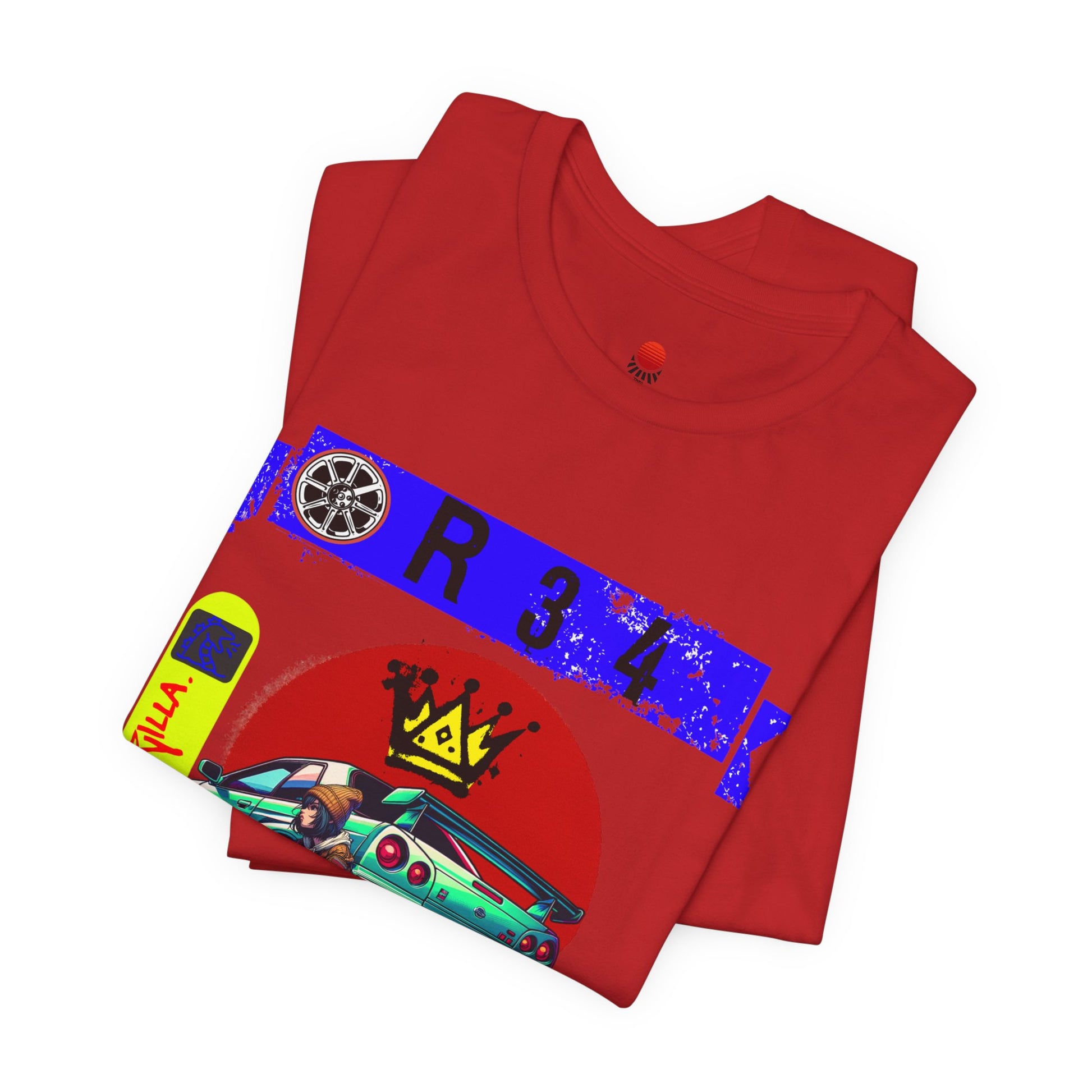 Street Art Racing Tee - Unisex Short Sleeve T-Shirt - Eyrian
