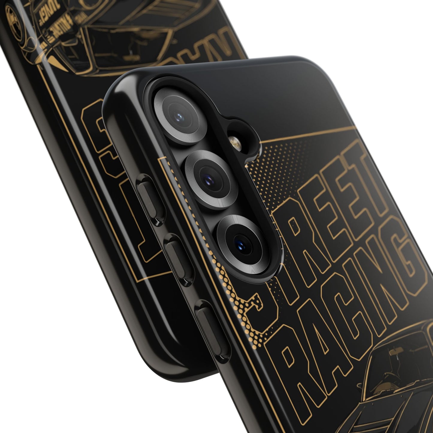 Street Racing Phone Case — Golden Era of Drift Car Protective Cover