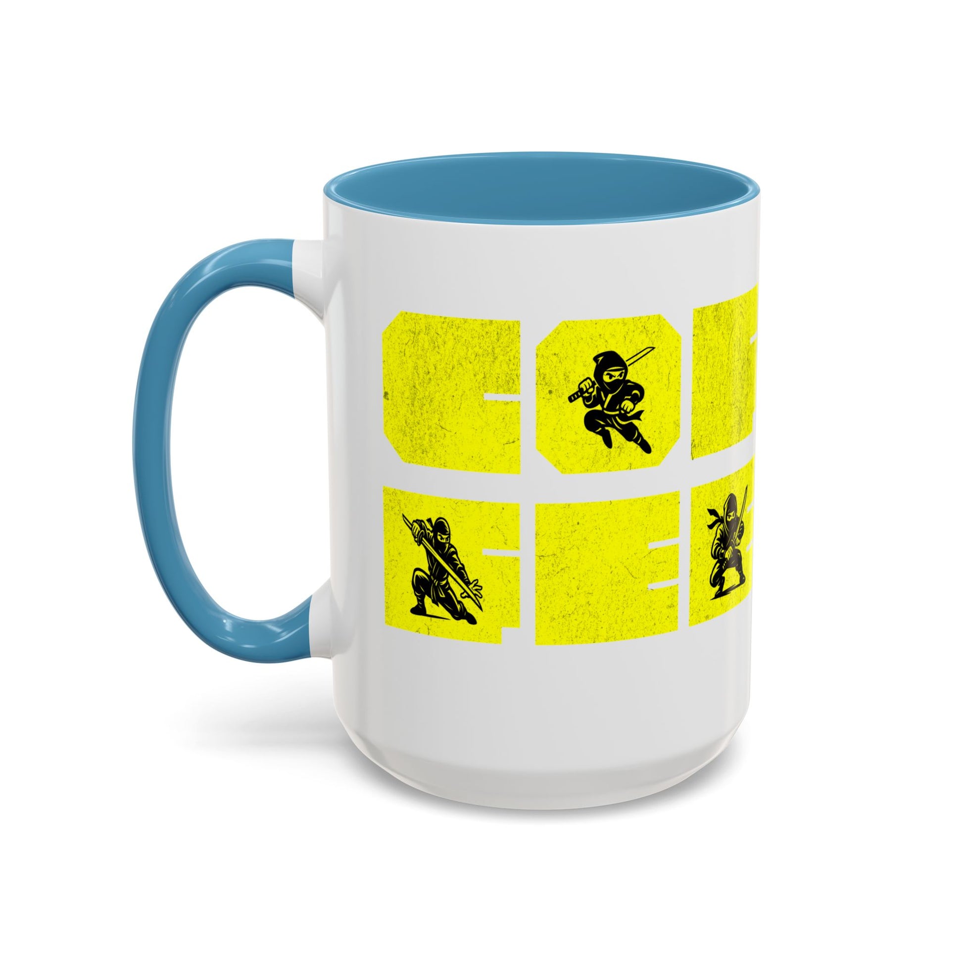 Coffee Mug - Ninja Action 11 & 15oz Cups for Fans - Eyrian