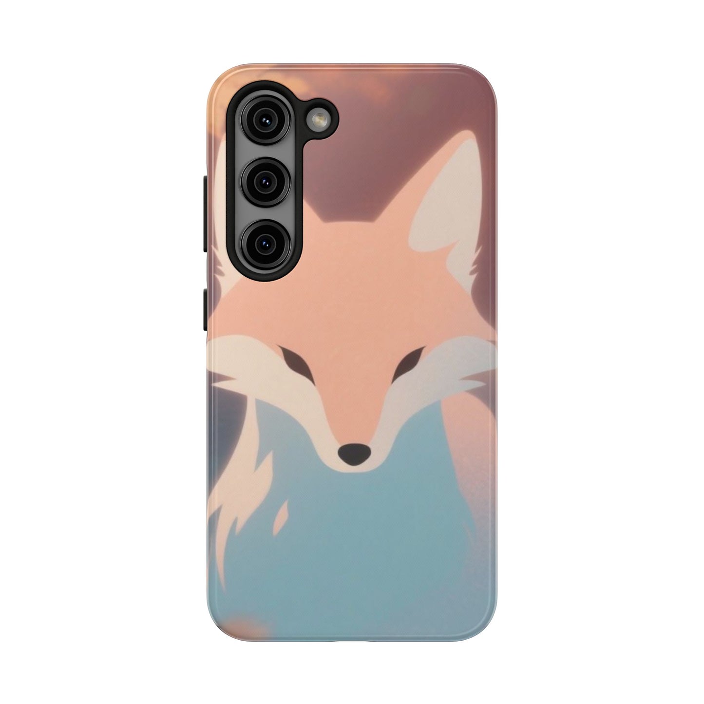Fox Spirit Tough Phone Case — Cute Pastel Fox Protective Phone Cover - Eyrian