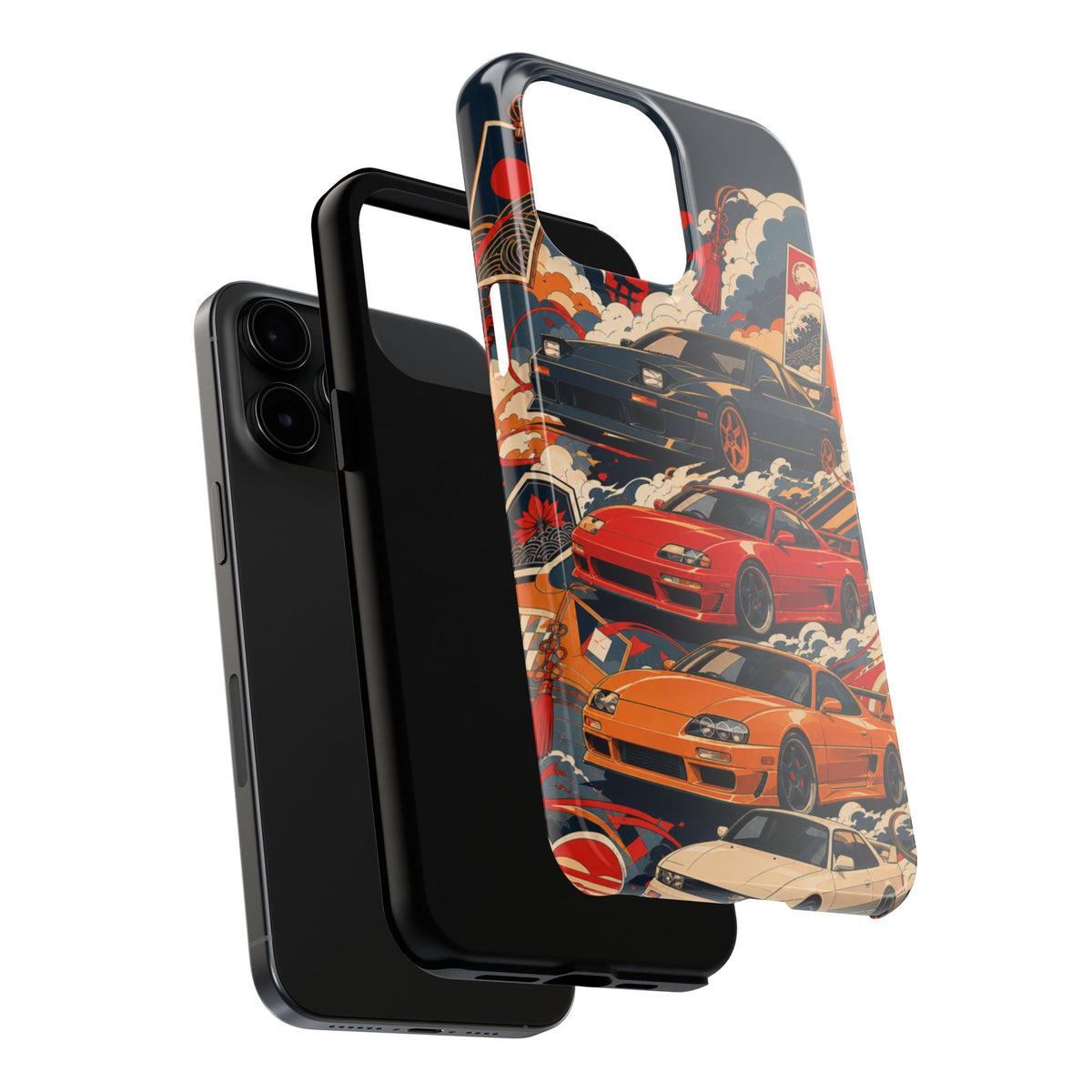 Phone Case — JDM 90s Sports Cars Tough Protective Cover - TobiBrand