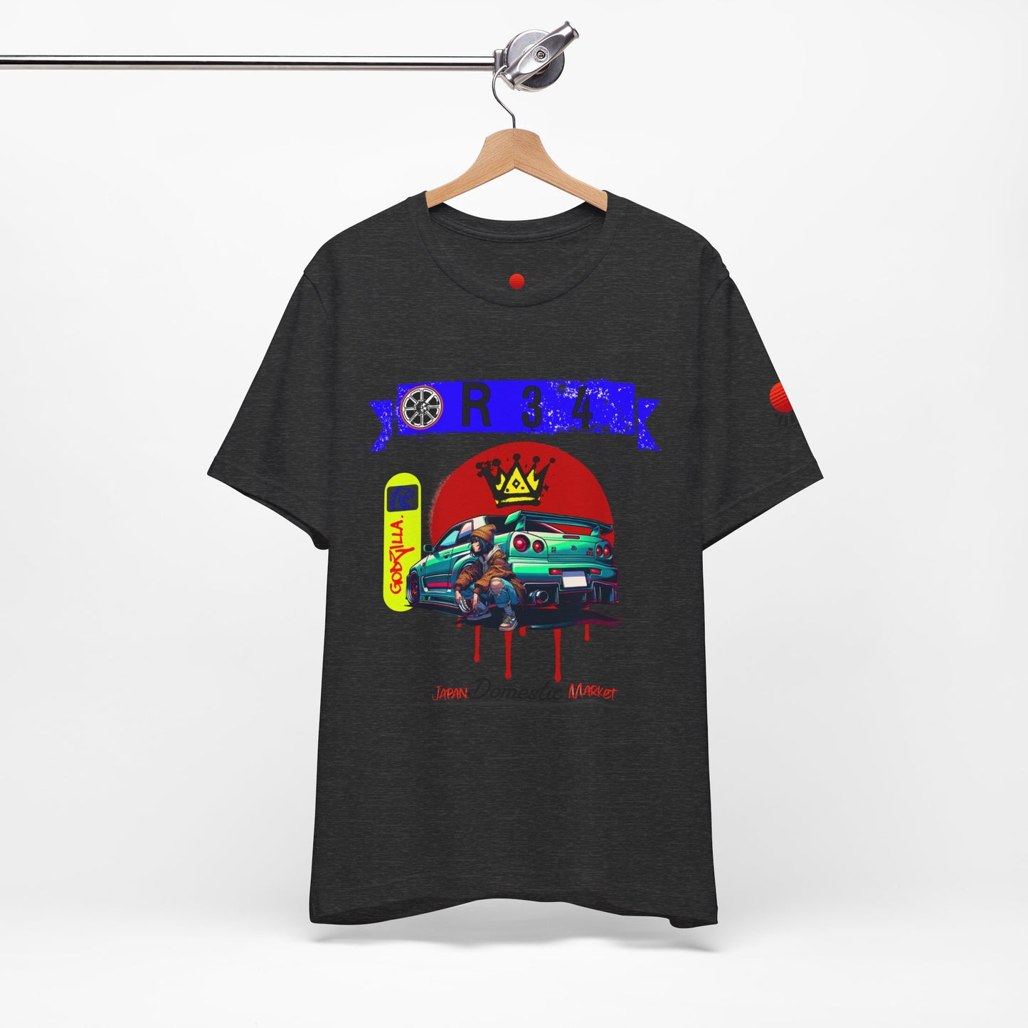 Street Art Racing Tee - Unisex Short Sleeve T-Shirt - Eyrian