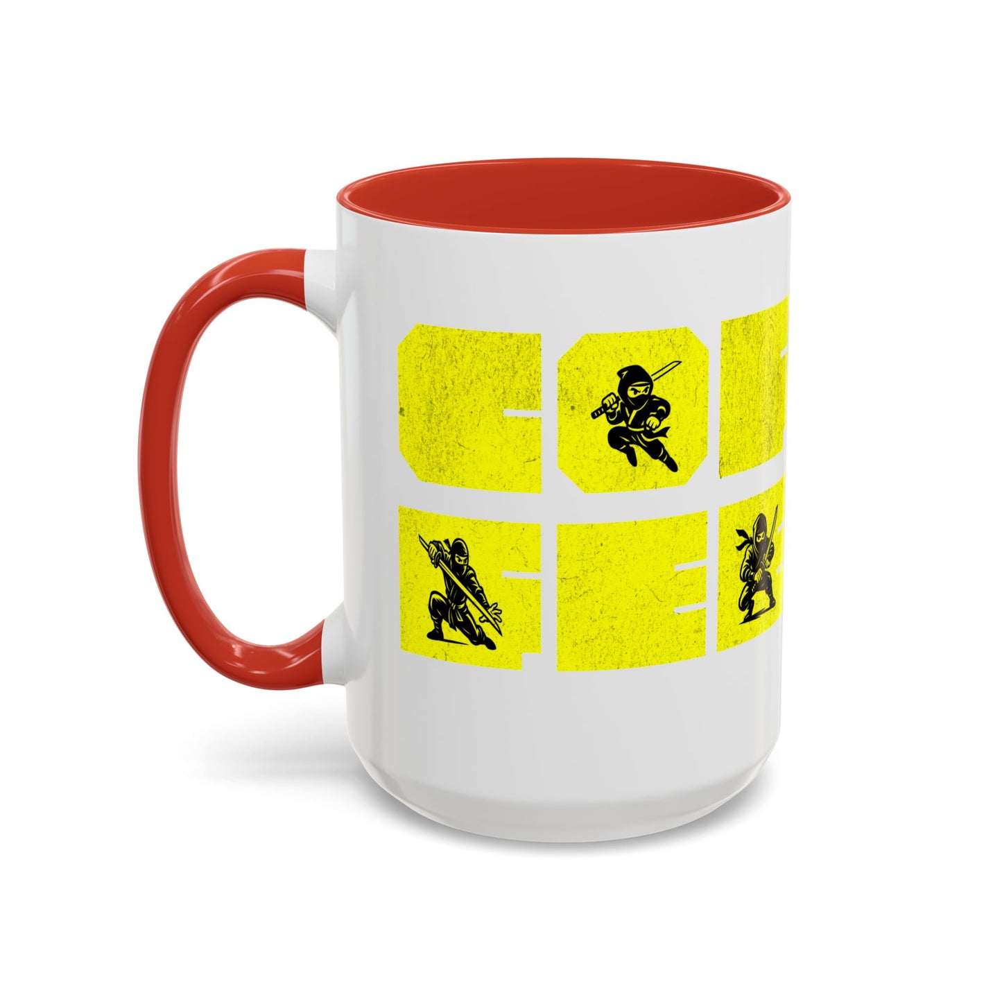 Coffee Mug - Ninja Action 11 & 15oz Cups for Fans - Eyrian
