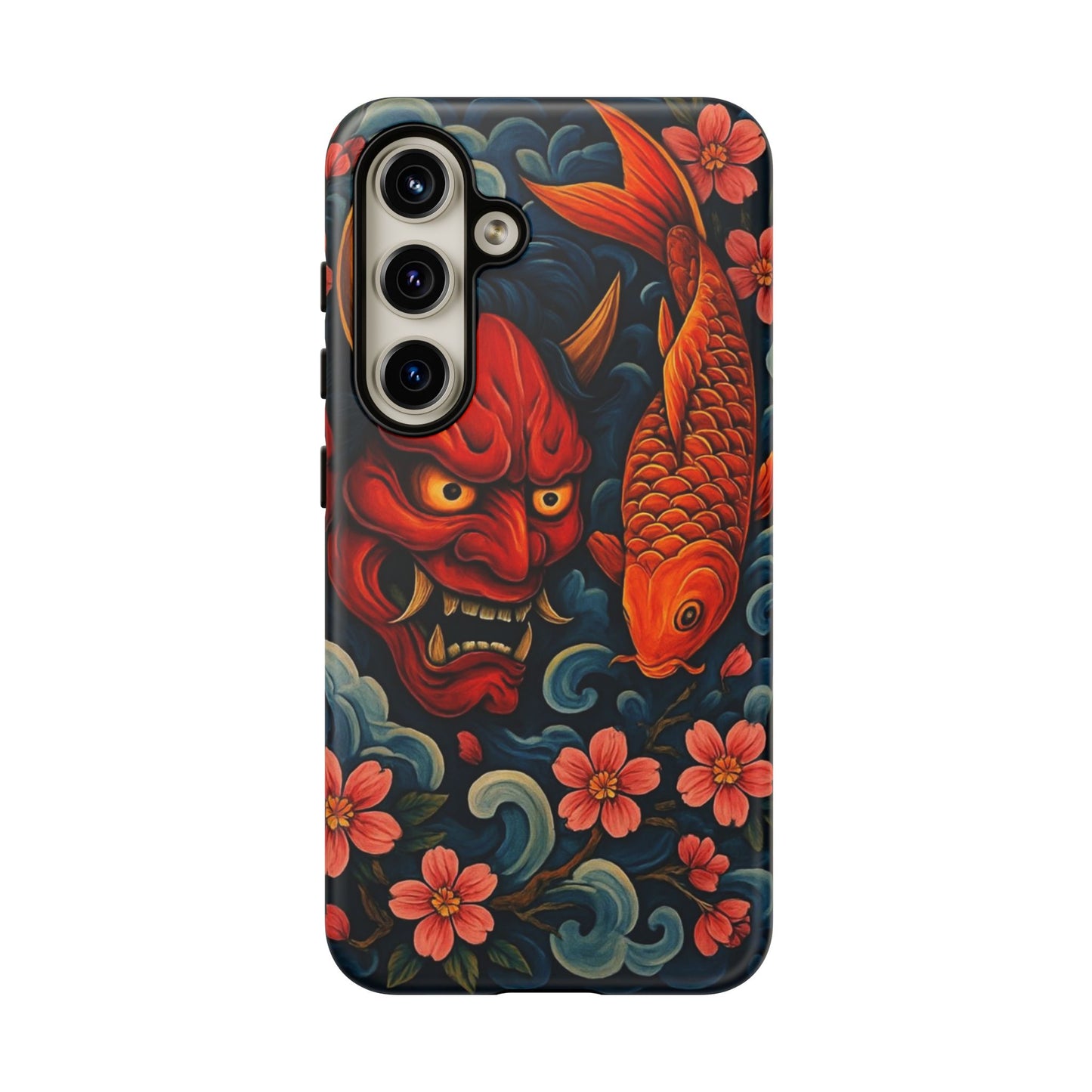 Koi & Oni Tough Phone Case — Protective Phone Cover - Eyrian