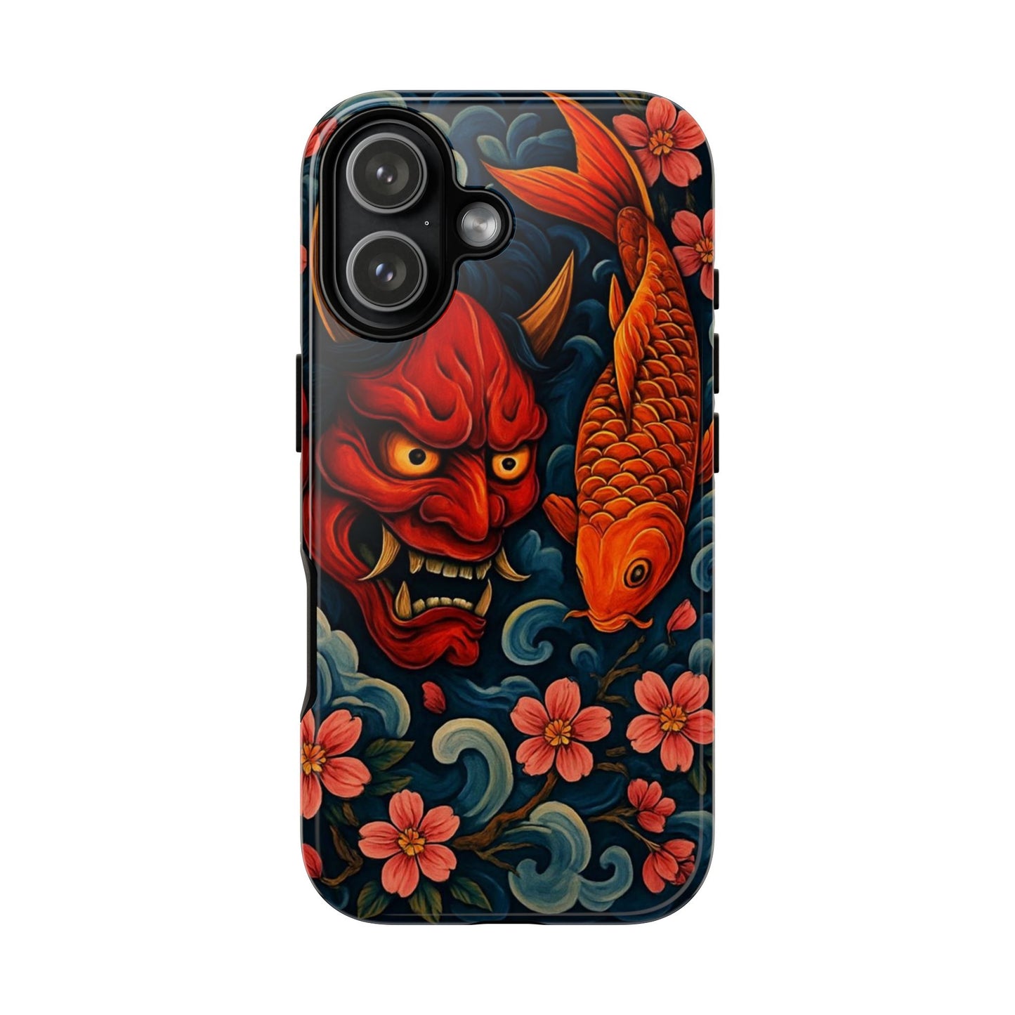 Koi & Oni Tough Phone Case — Protective Phone Cover - Eyrian