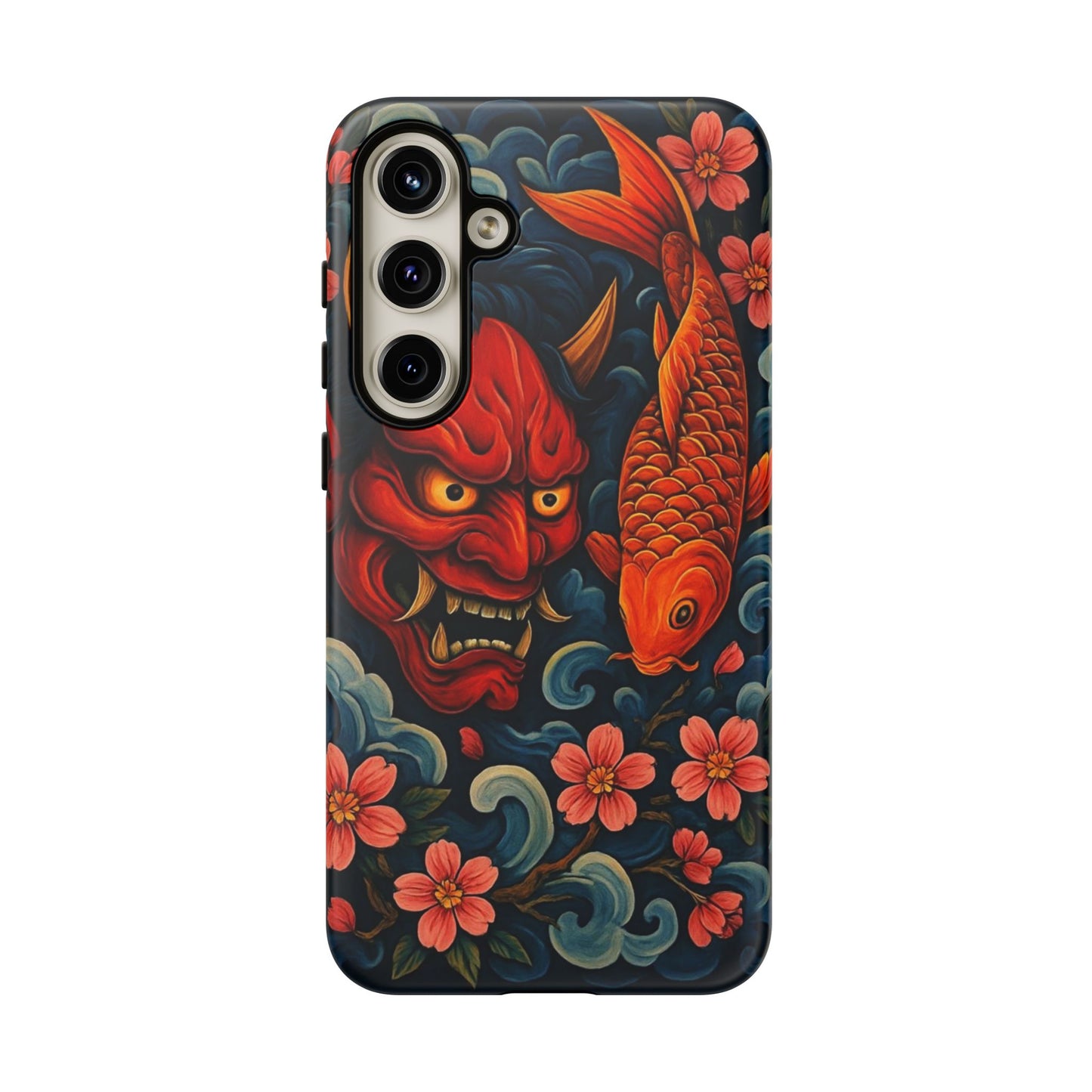Koi & Oni Tough Phone Case — Protective Phone Cover - Eyrian