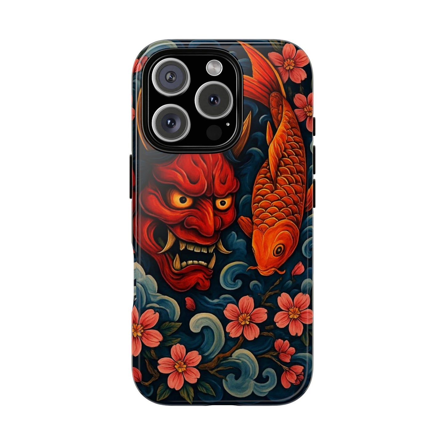 Koi & Oni Tough Phone Case — Protective Phone Cover - Eyrian
