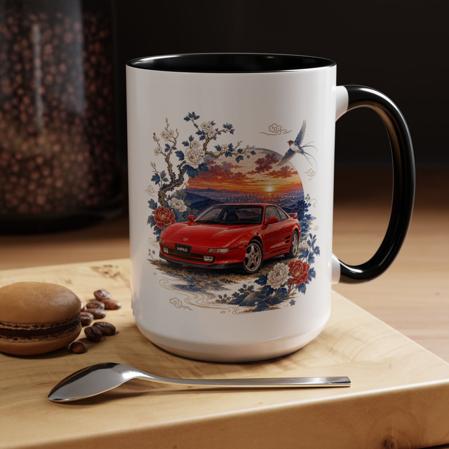 90s JDM Toyota MR2 - Coffee Mug - TobiBrand