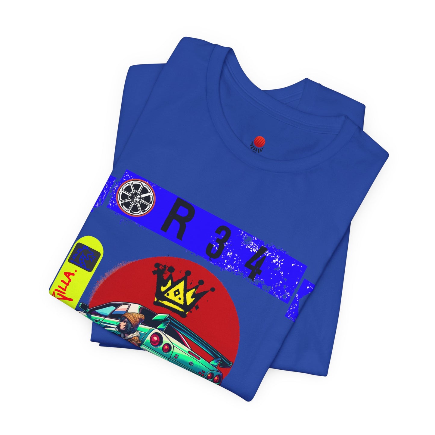 Street Art Racing Tee - Unisex Short Sleeve T-Shirt - Eyrian