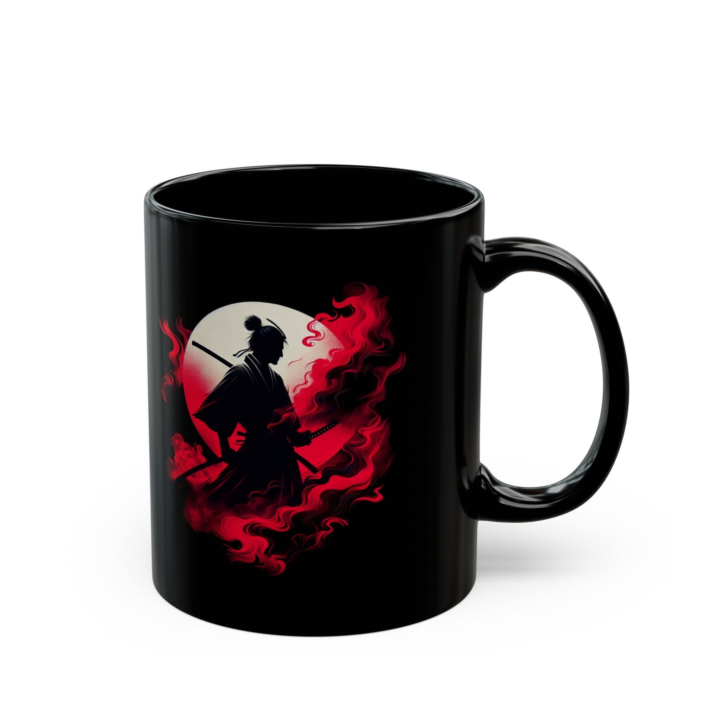Samurai Black Mug - Eyrian