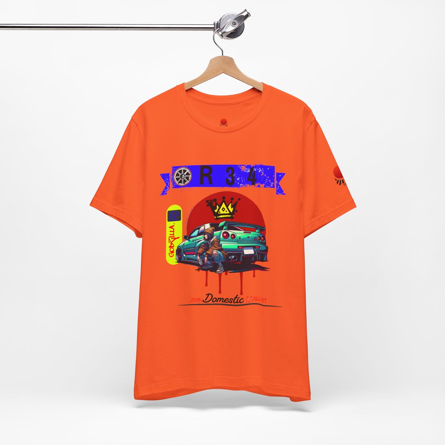 Street Art Racing Tee - Unisex Short Sleeve T-Shirt - Eyrian