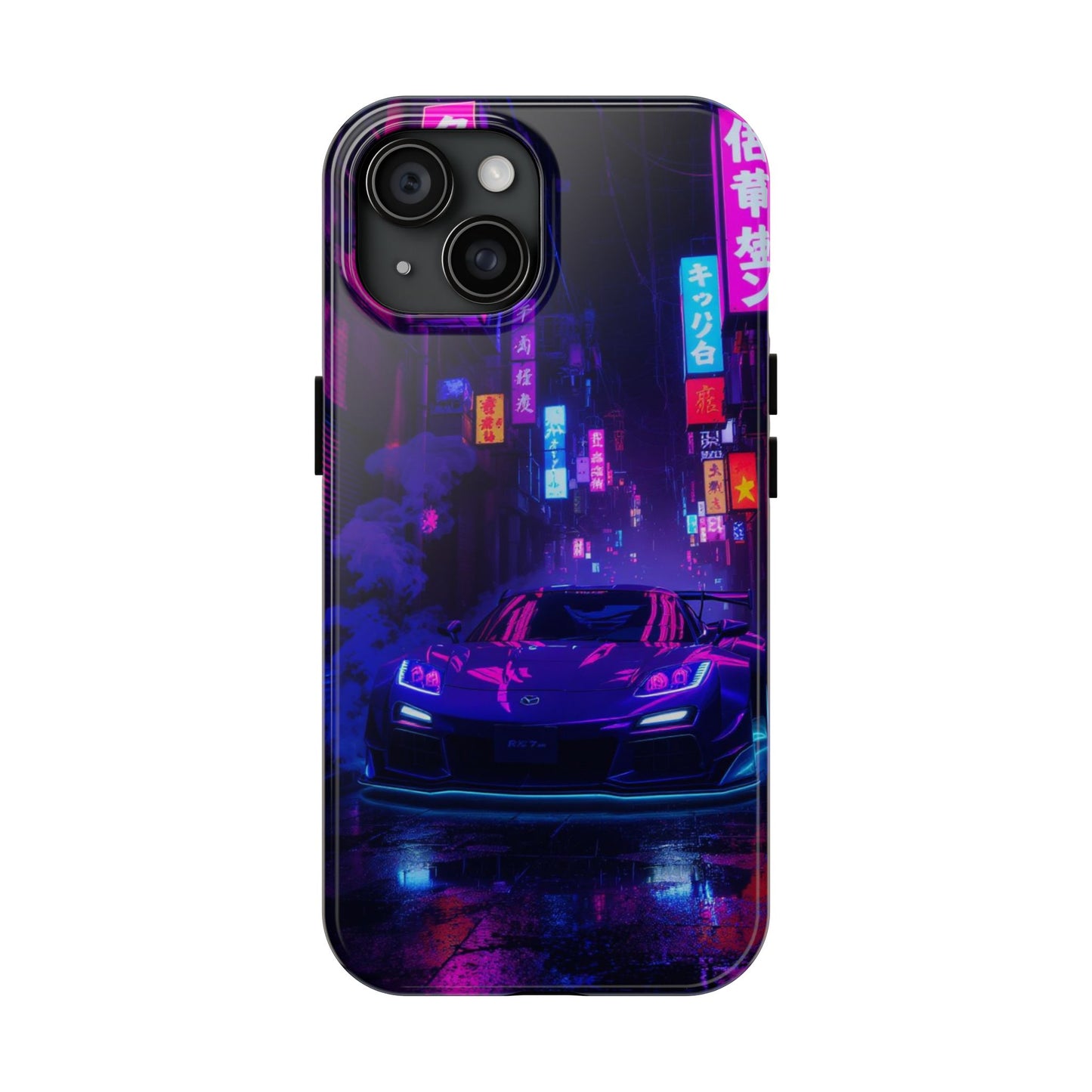Cyberpunk Sports Car - Tough Phone Case - TobiBrand