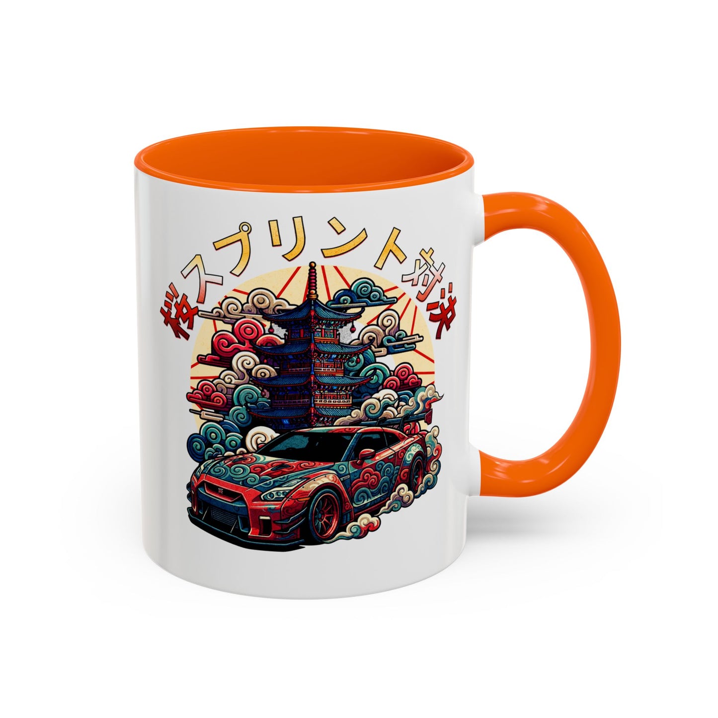 Japanese Drift Car Coffee Mug — JDM GTR Design (11/15oz)