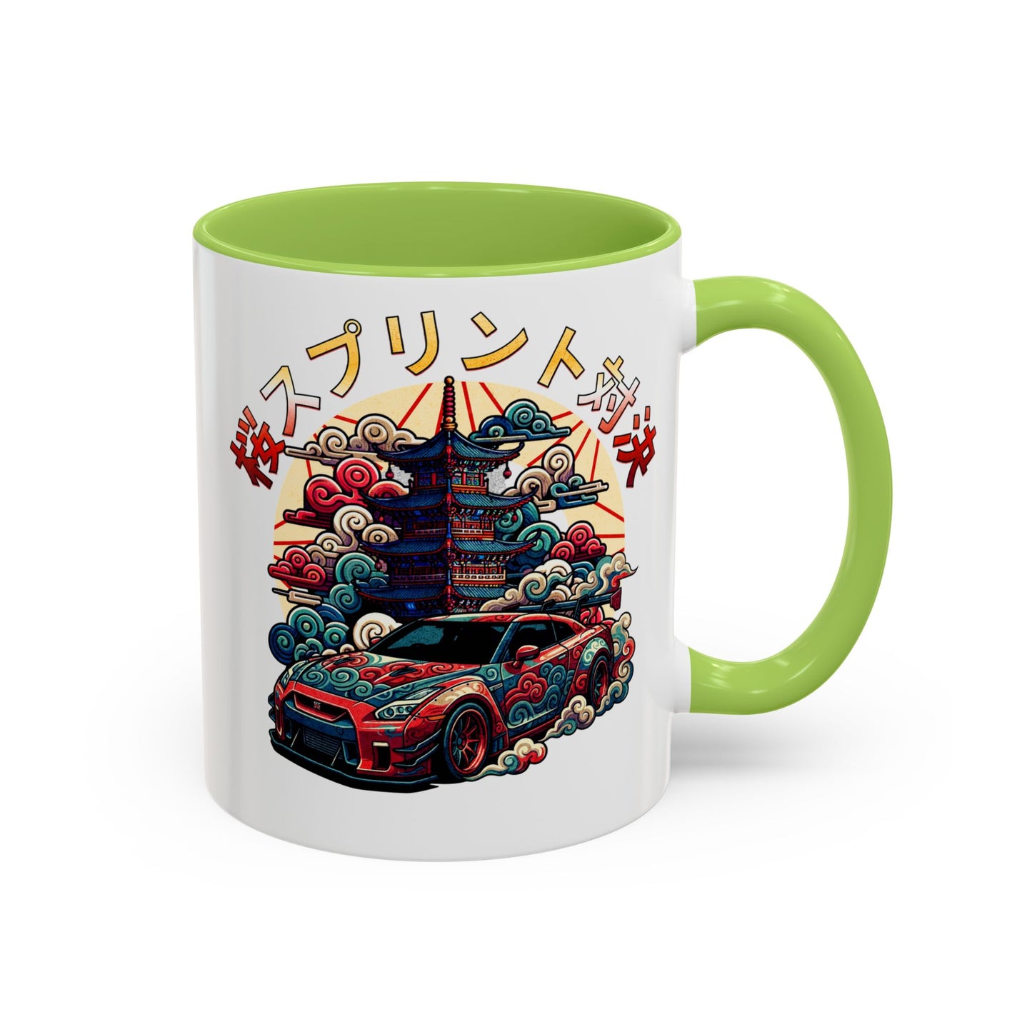 Japanese Drift Car Coffee Mug — JDM GTR Design (11/15oz)