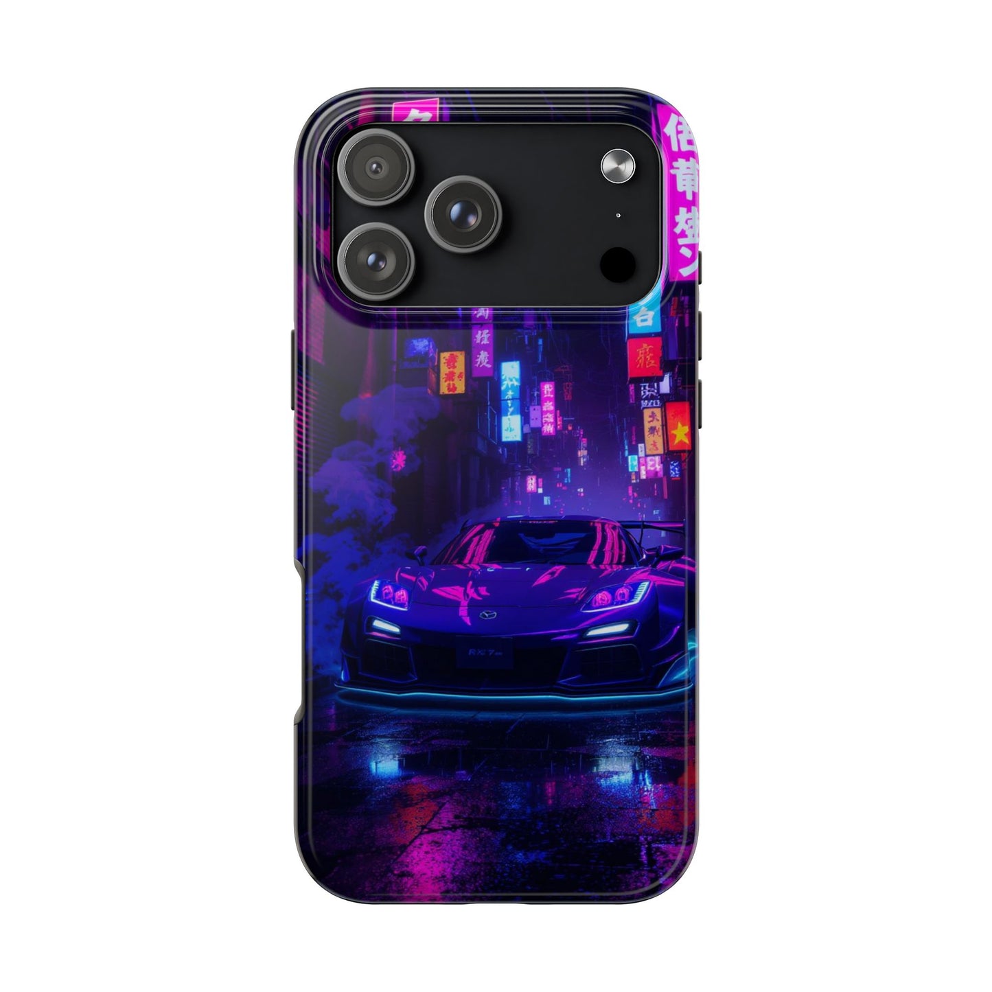 Cyberpunk Sports Car - Tough Phone Case - TobiBrand